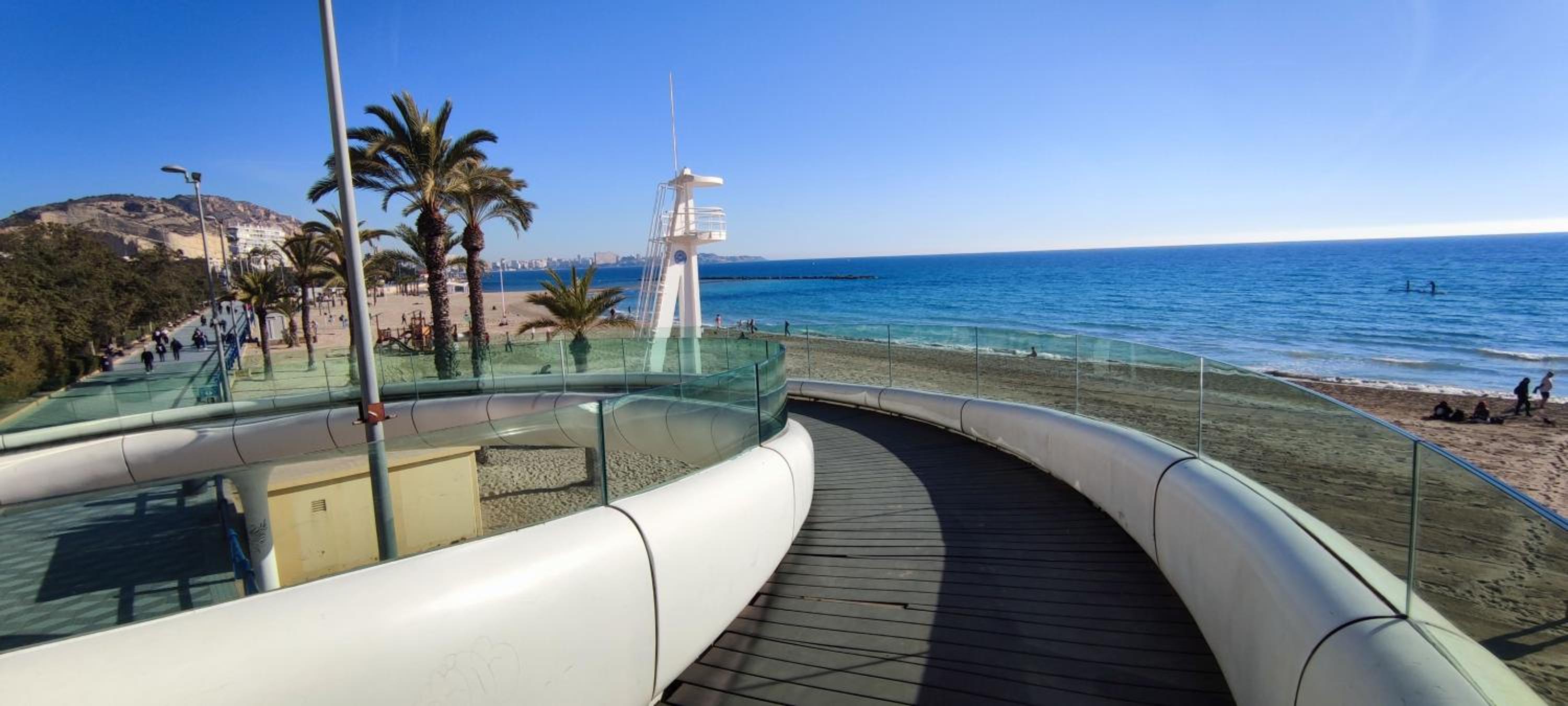Alicante Beach and Center