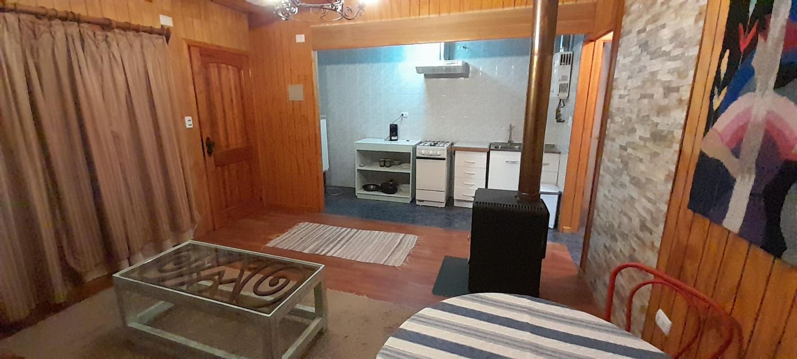 Cabaña a pasos costanera