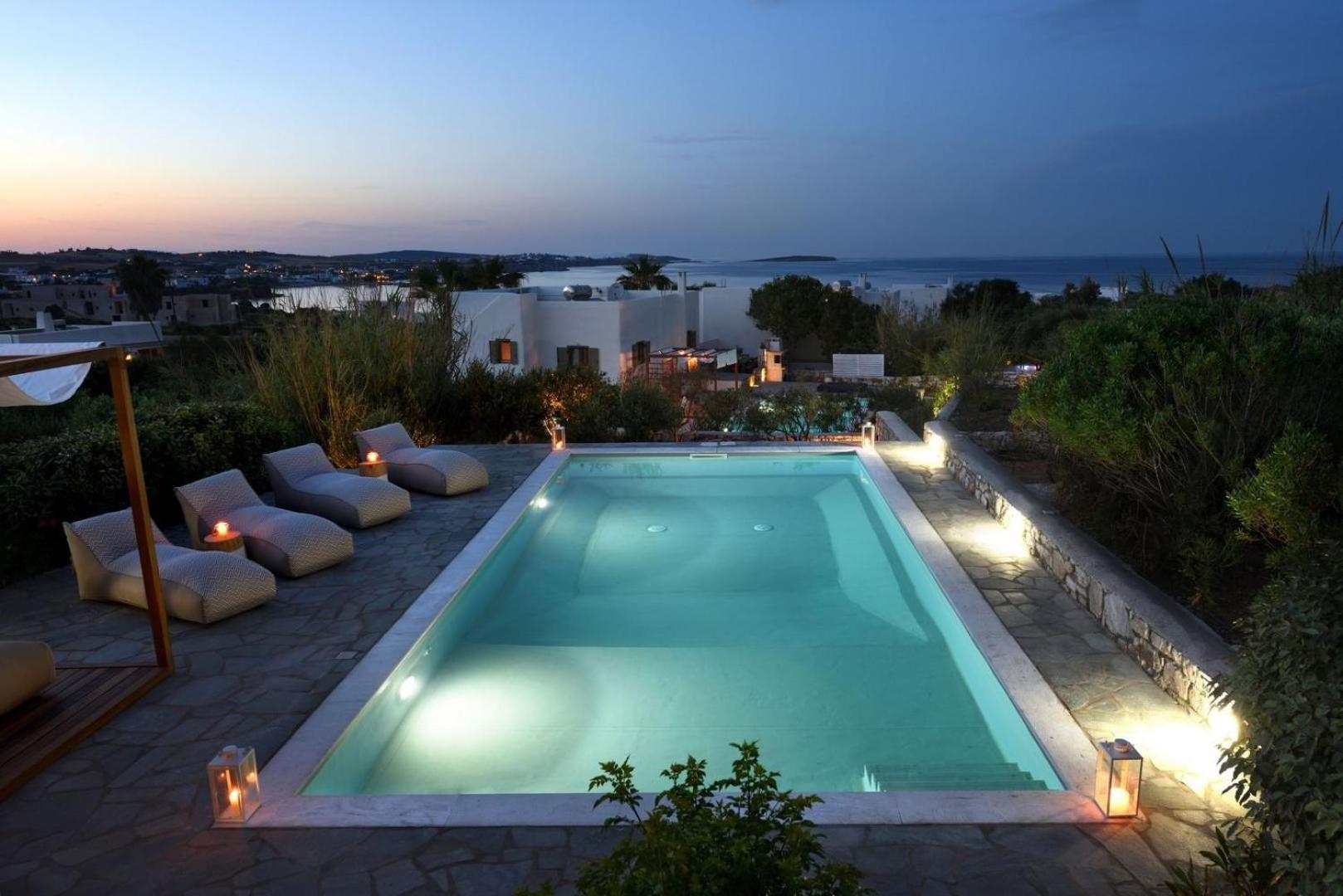 Platinum Paros Villa Villa Zefyros 4 Bedroom Villa Private Pool view 3