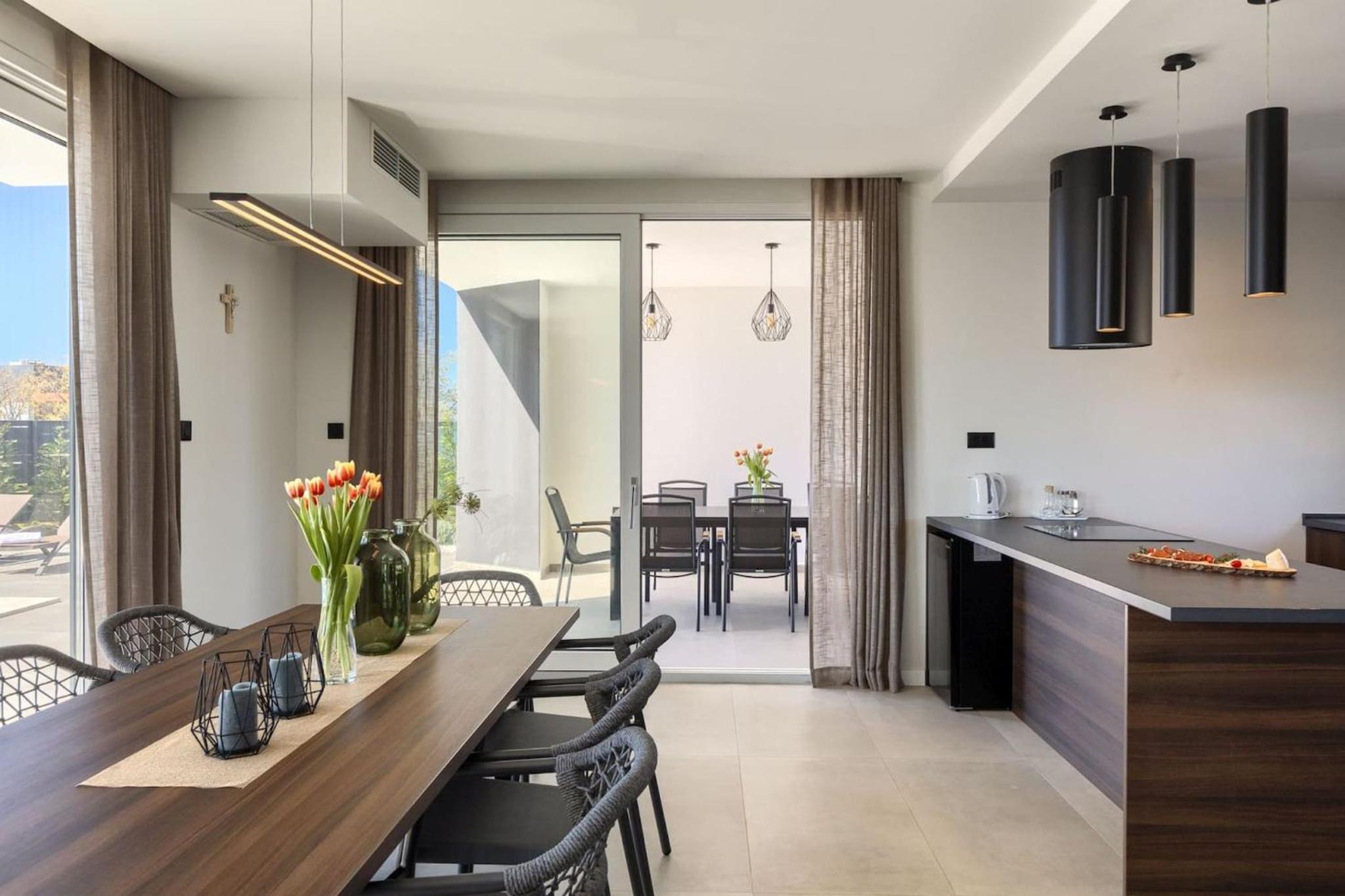 Modern Villa Tonka with pool and grill in Porec view 5
