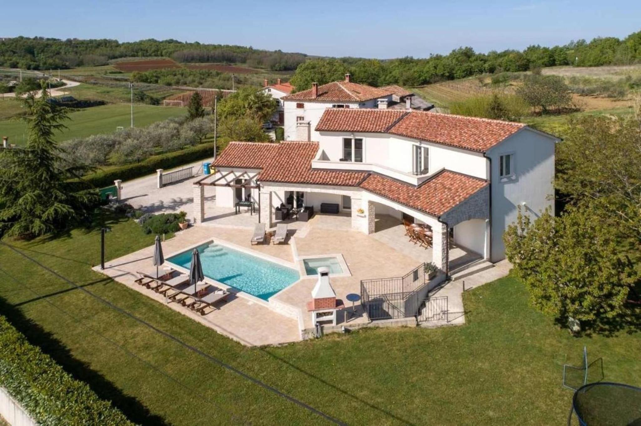Activity villa Melli with pool in Vizinada view 5