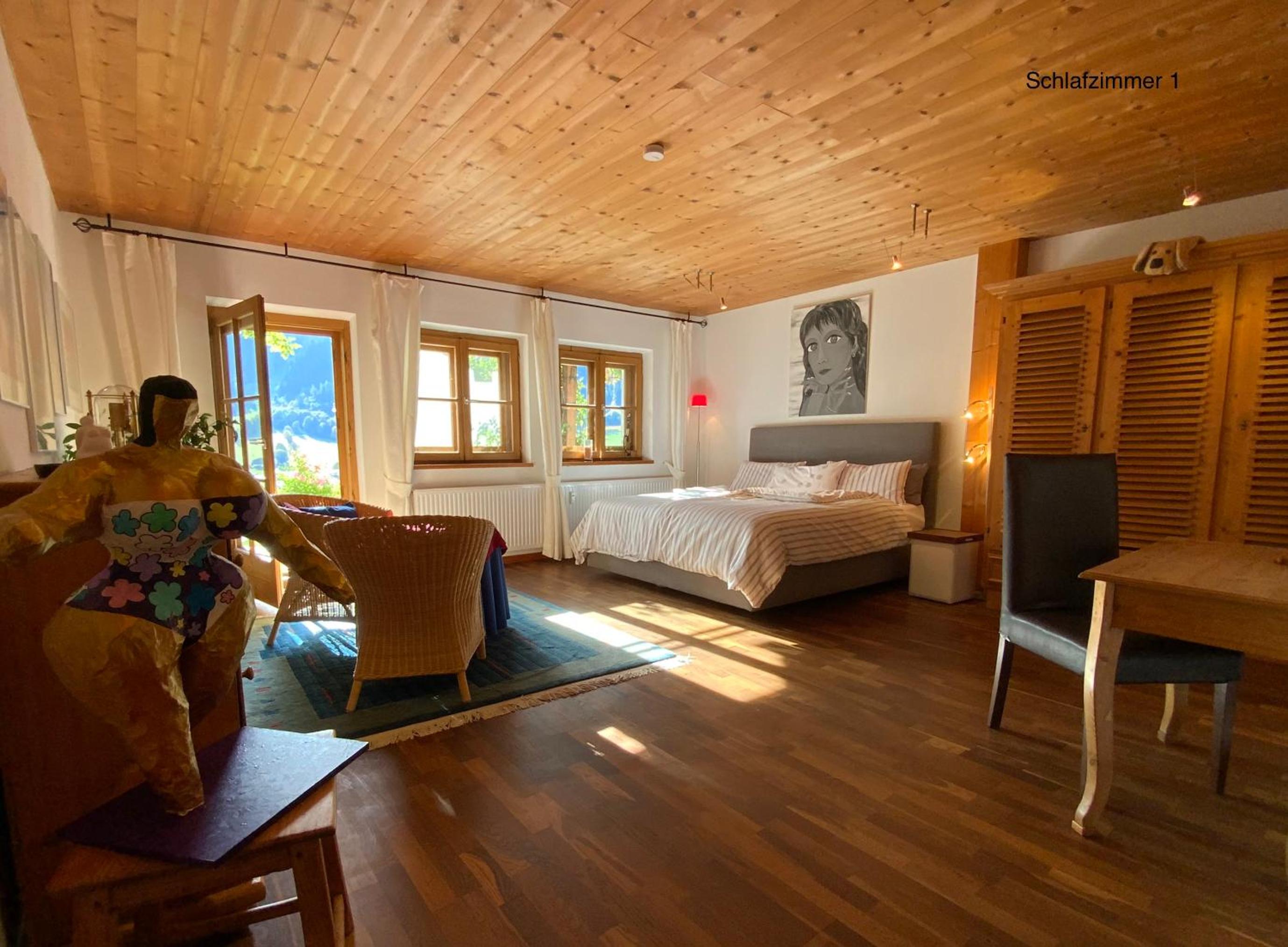 *Panorama Chalet Sonnberg* Gartensauna Balkon Dachterrasse