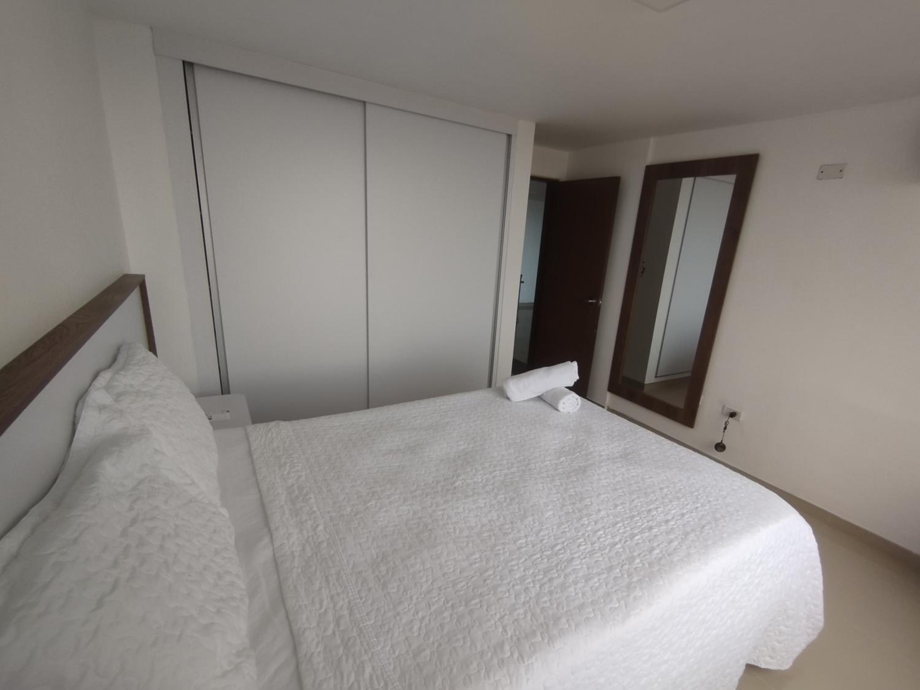 R3 Apartamento muy comodo y seguro perfecto para trabajar o vacacionar con balcón al mar