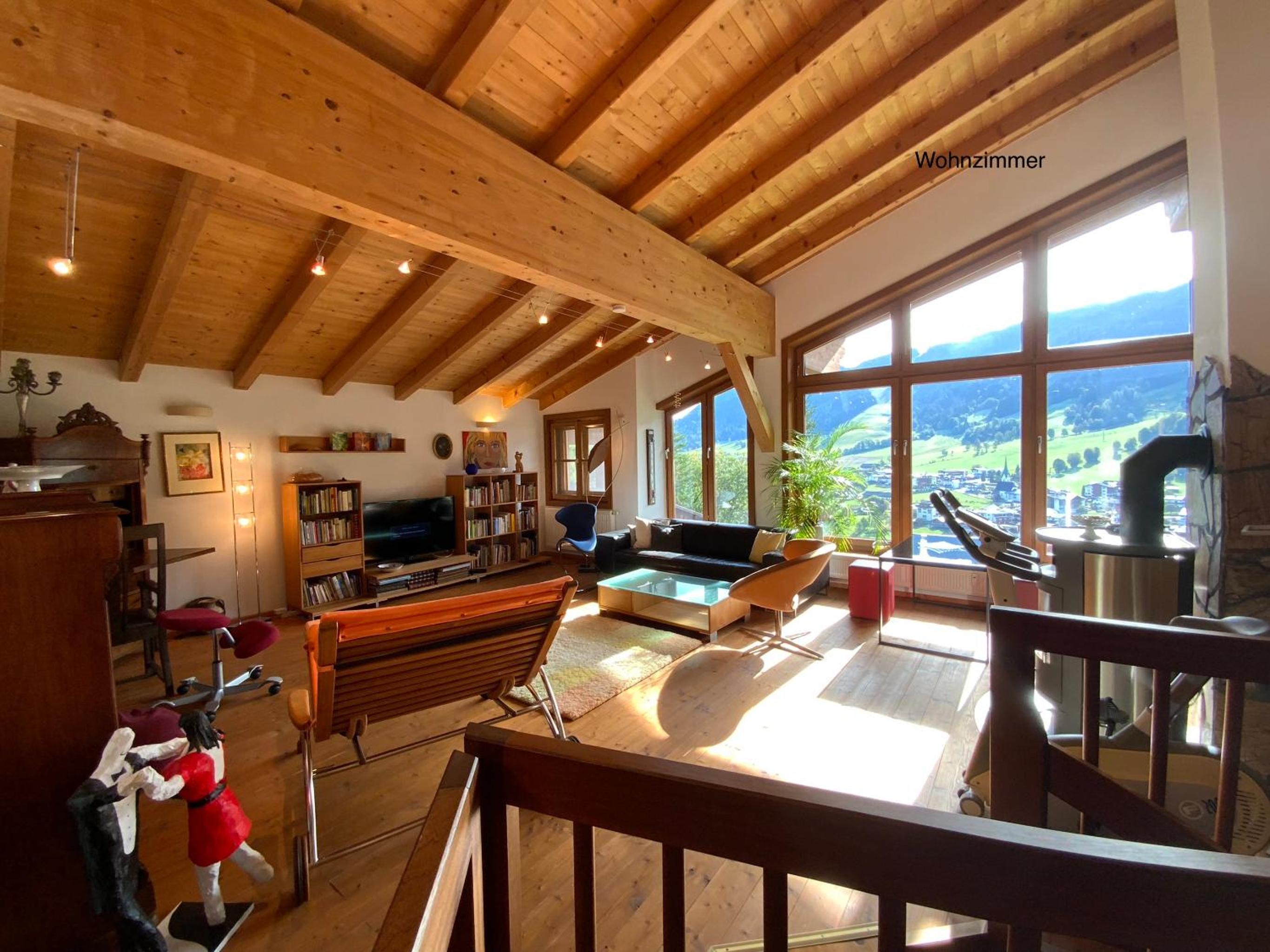 *Panorama Chalet Sonnberg* Gartensauna Balkon Dachterrasse