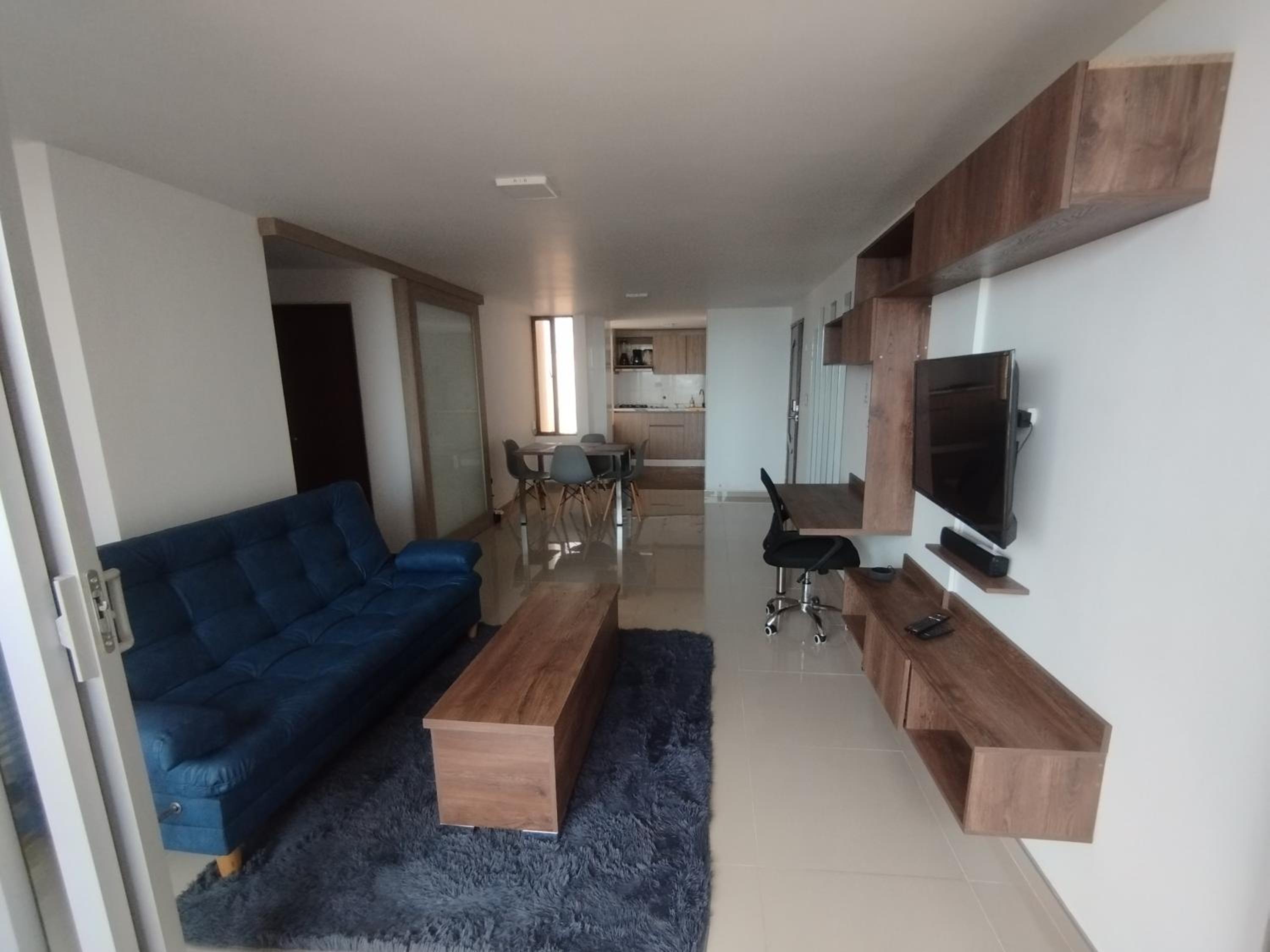 R3 Apartamento muy comodo y seguro perfecto para trabajar o vacacionar con balcón al mar