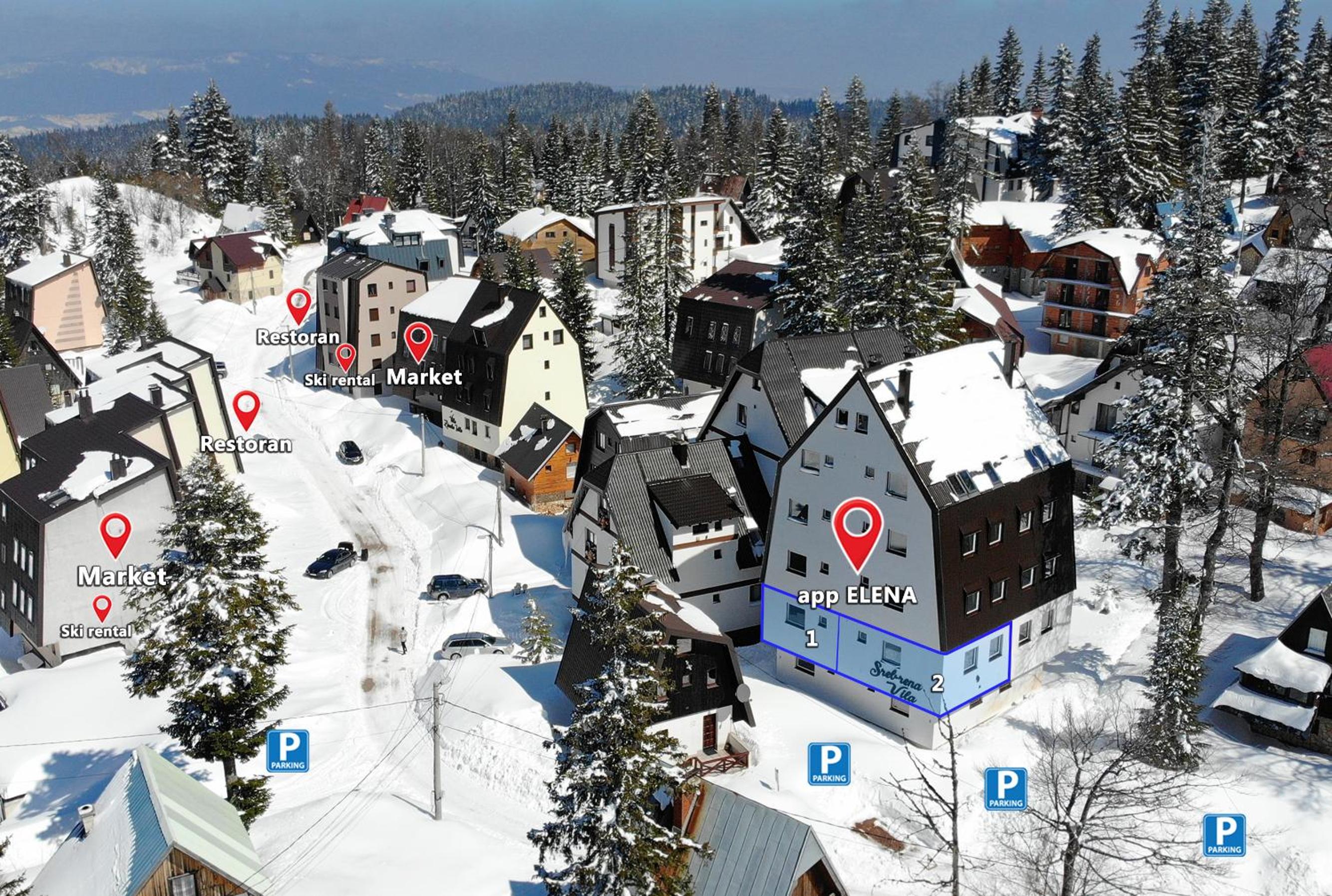 Apartmani ELENA Jahorina / Srebrena vila