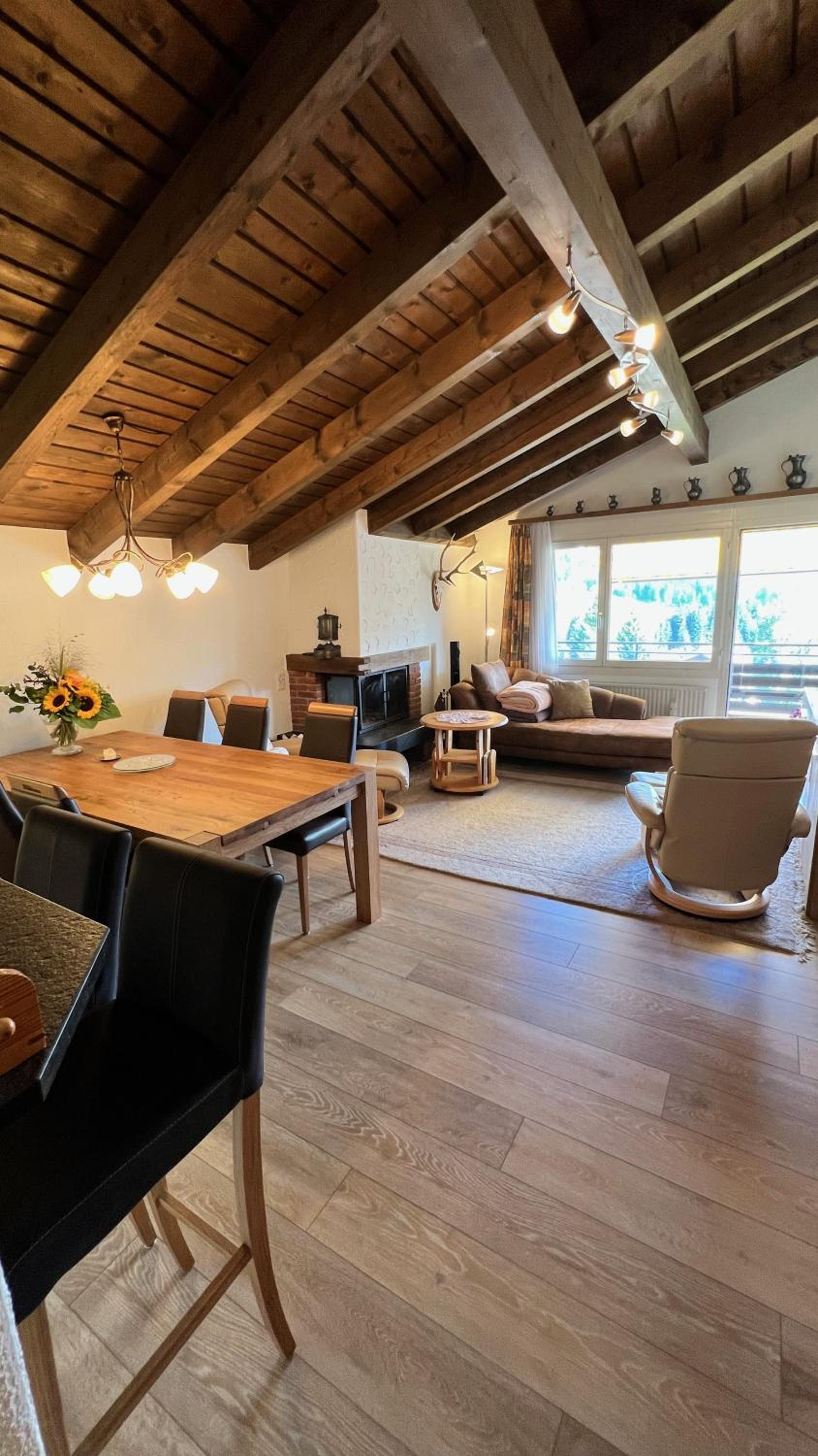 Alpenblick Loft neben Skilift in Amden Arvenbüel