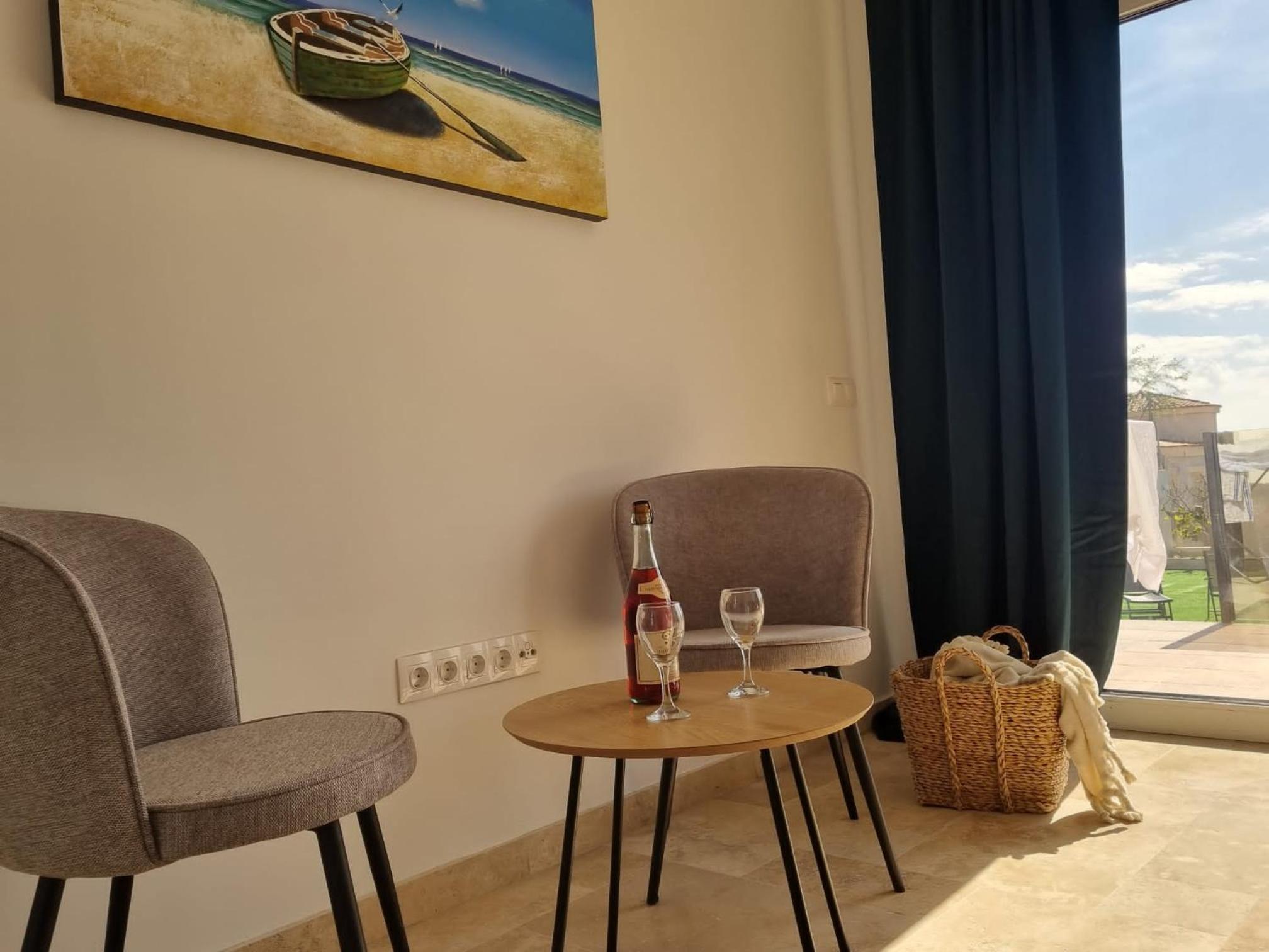 Villa con tres palmeras