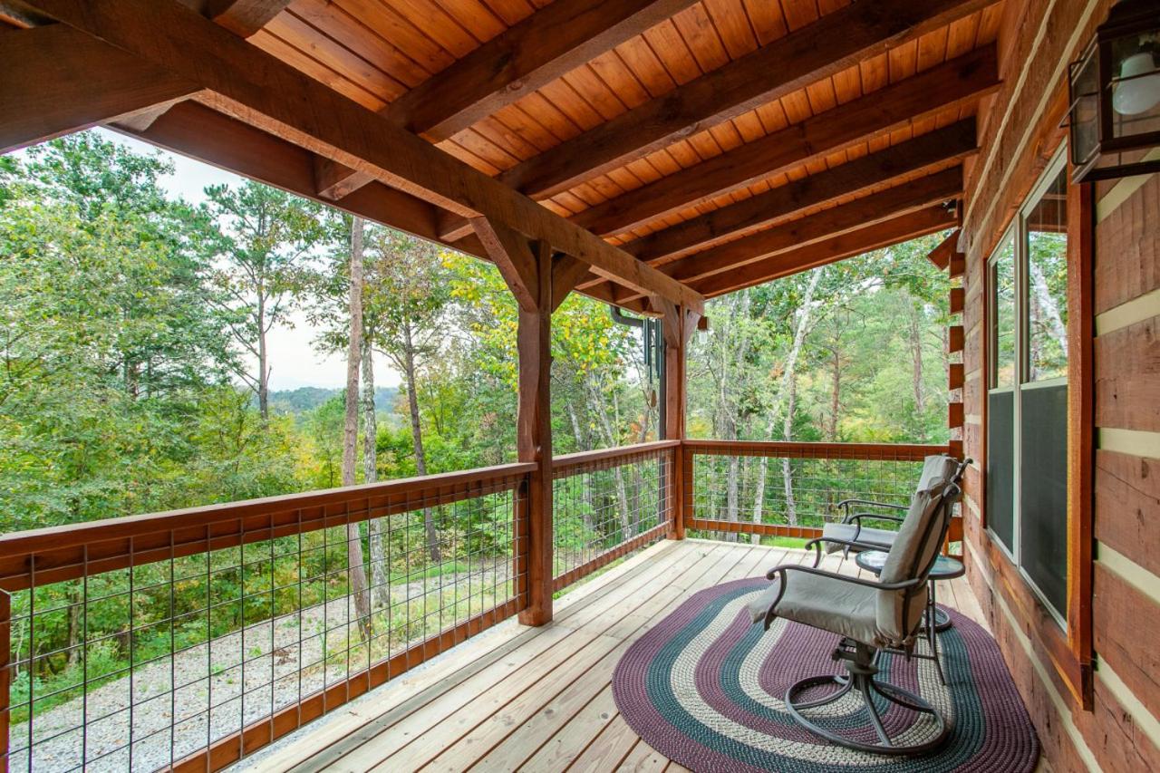 Smokies Hideaway View Hot Tub Games Fireplace view 4