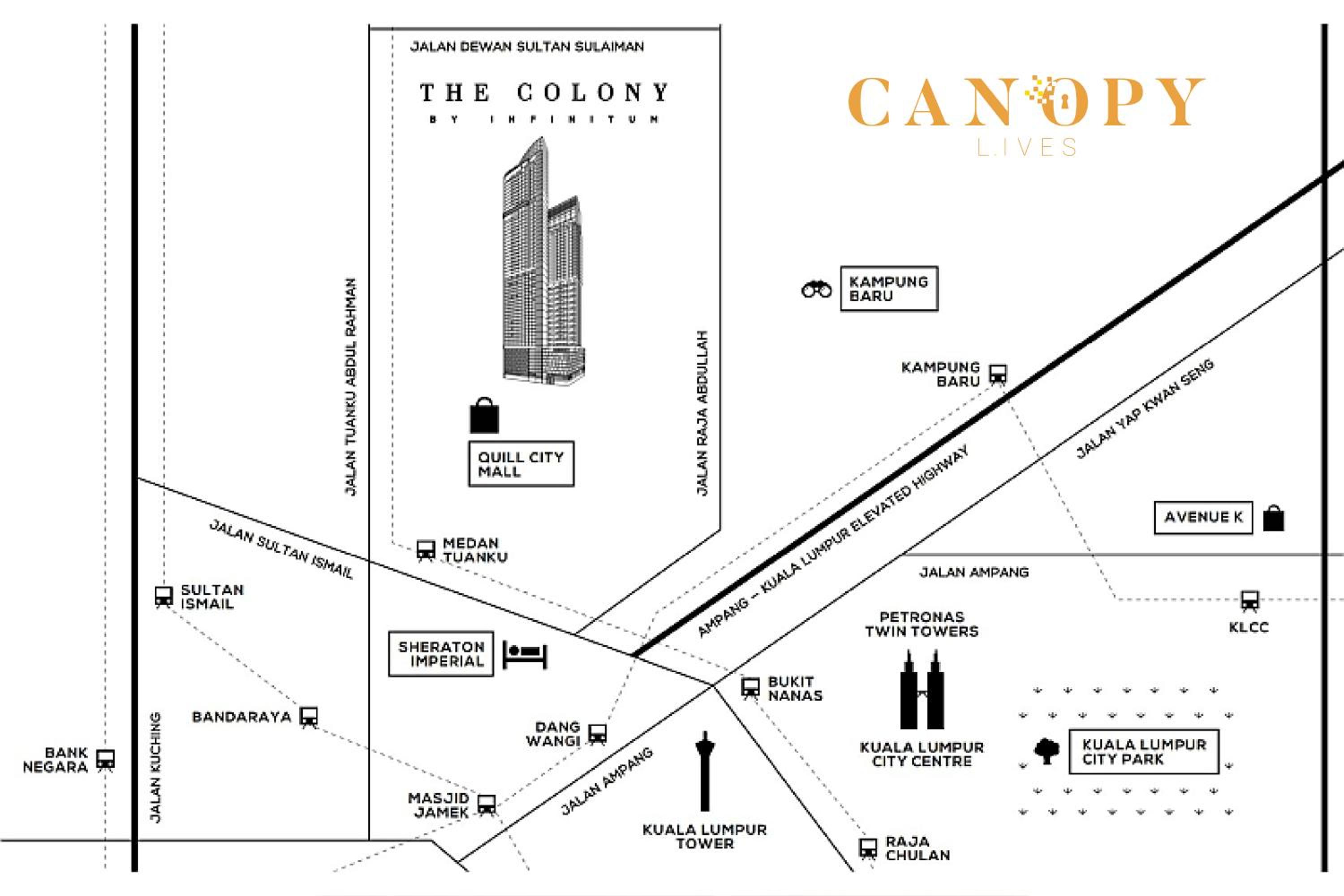 The Luxe & The Colony, KLCC