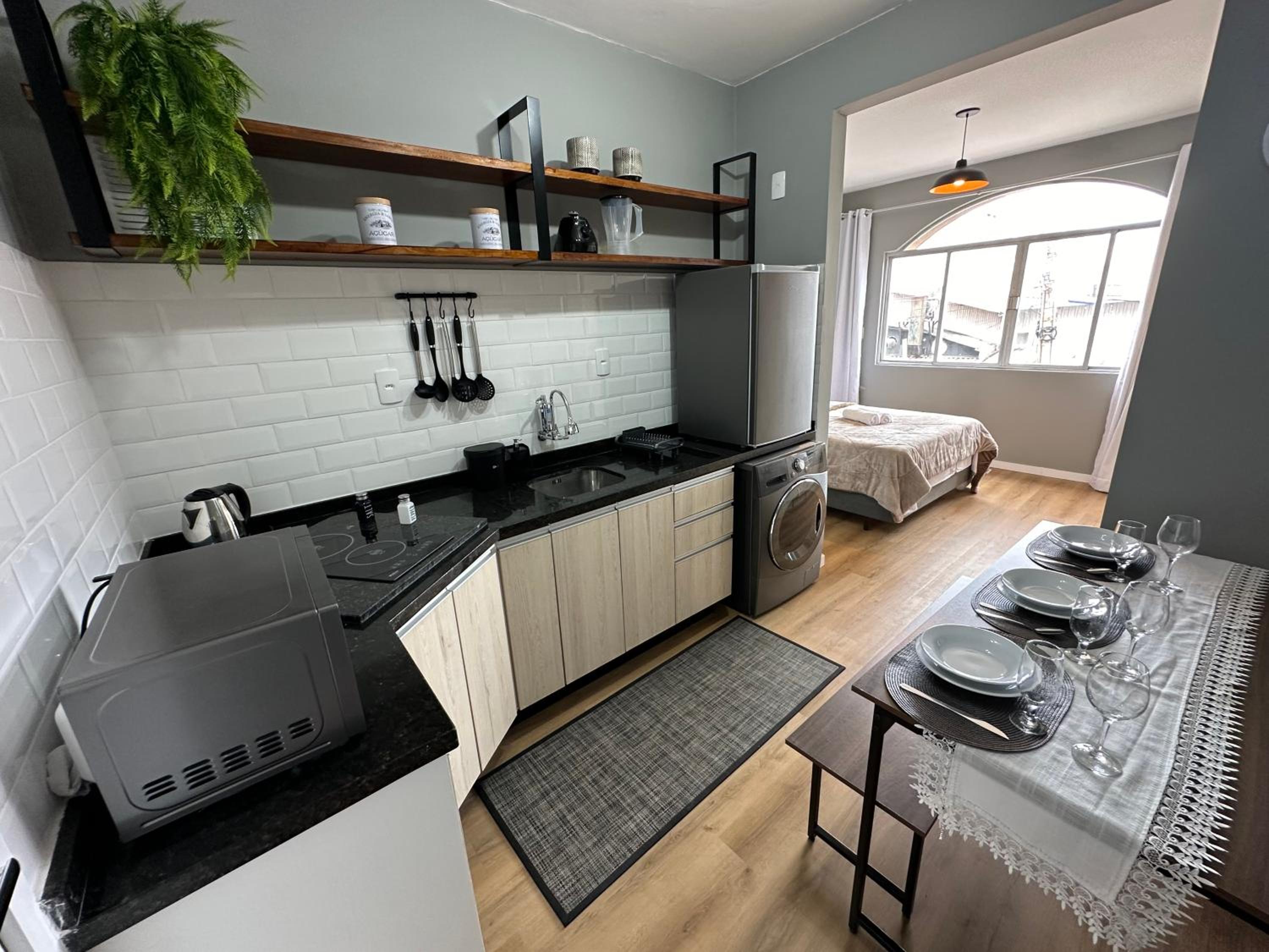 Loft Studio 104 no Kobrasol à 7km de Floripa