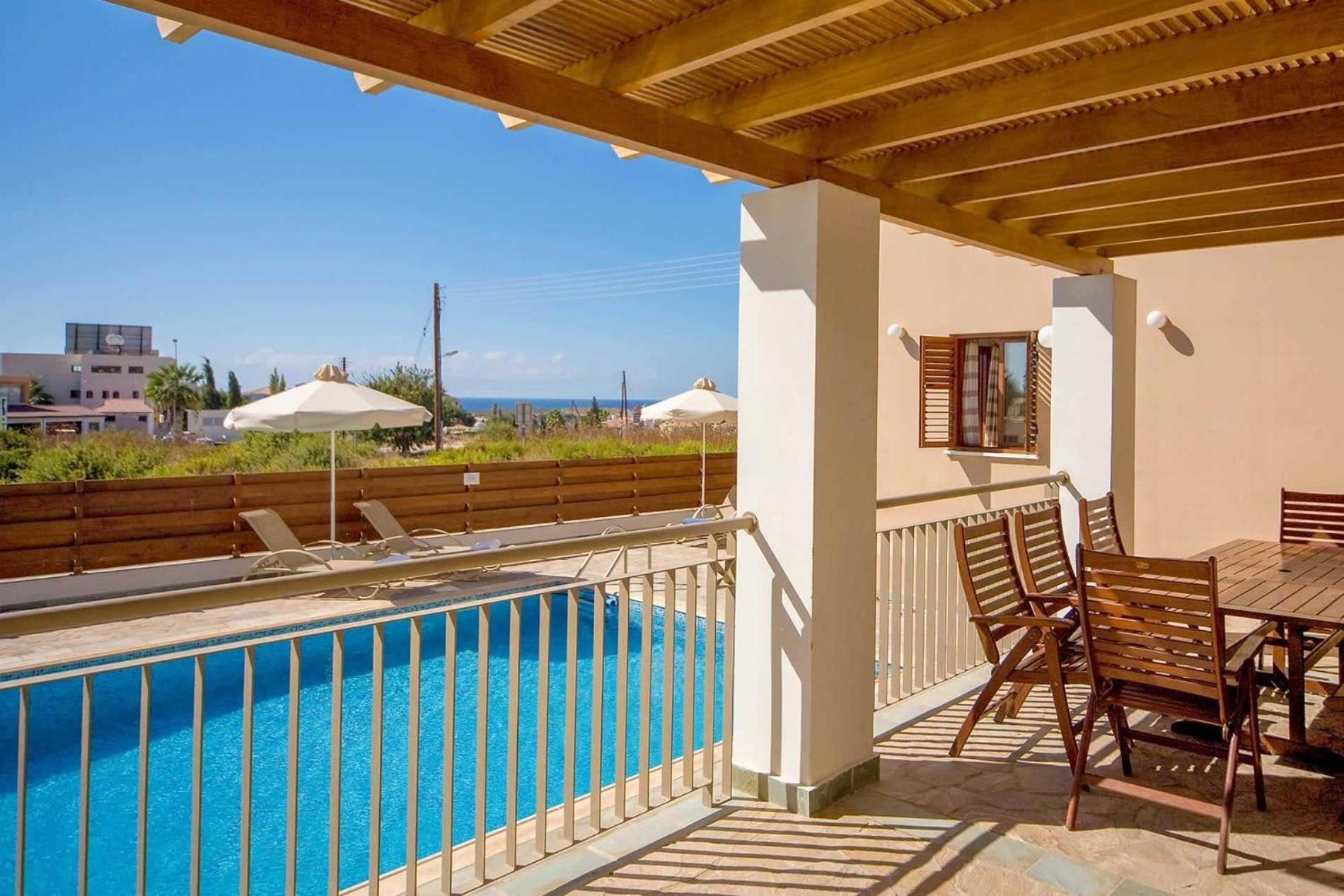 Luxury Coral Bay Villa - Villa Coral Olympus Hera - 4 Bedrooms - Private Swimming Pool - Distant SeaView