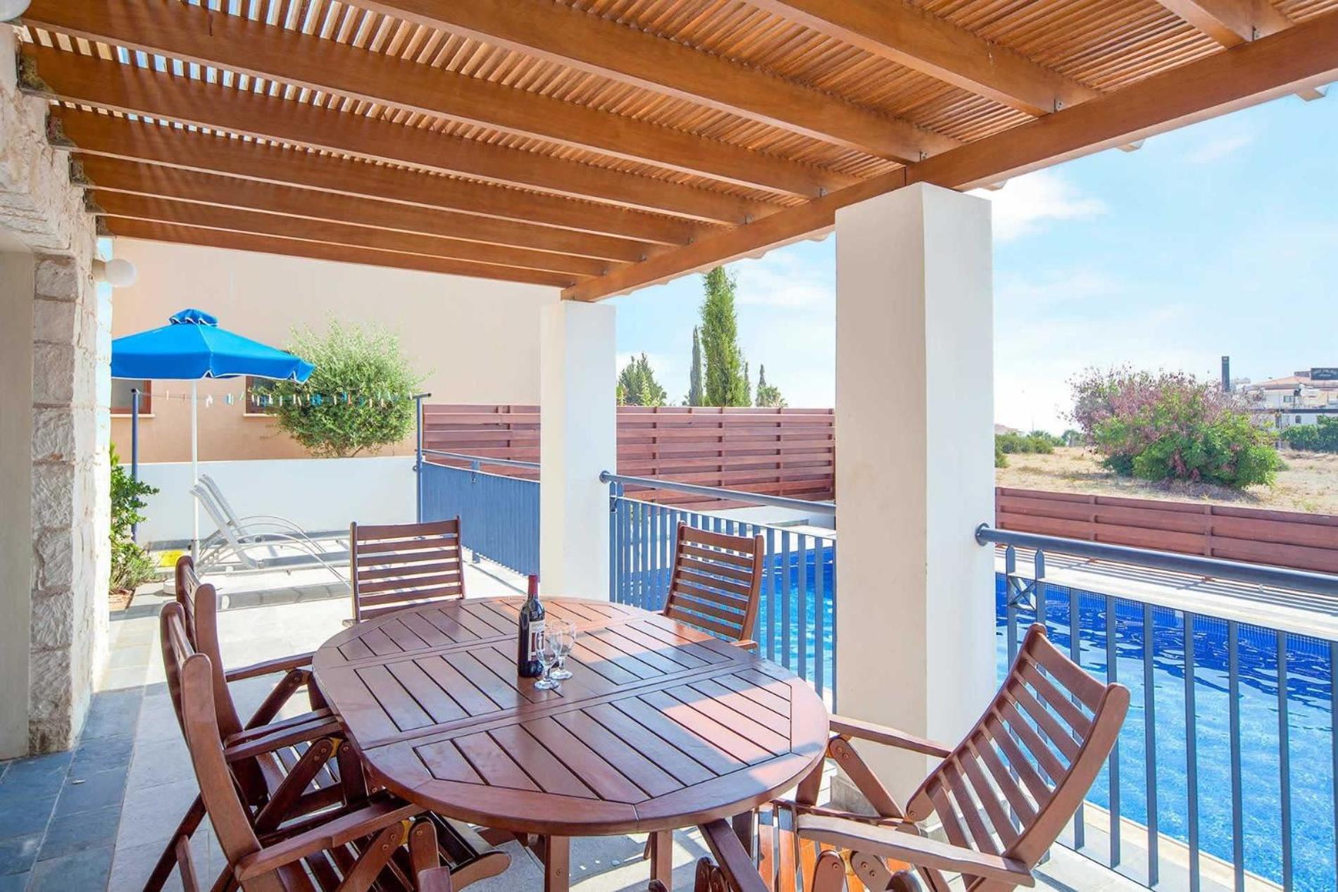 Luxury Coral Bay Villa - Villa Coral Olympus Apollon - 3 Bedrooms - Private Pool - Central Location