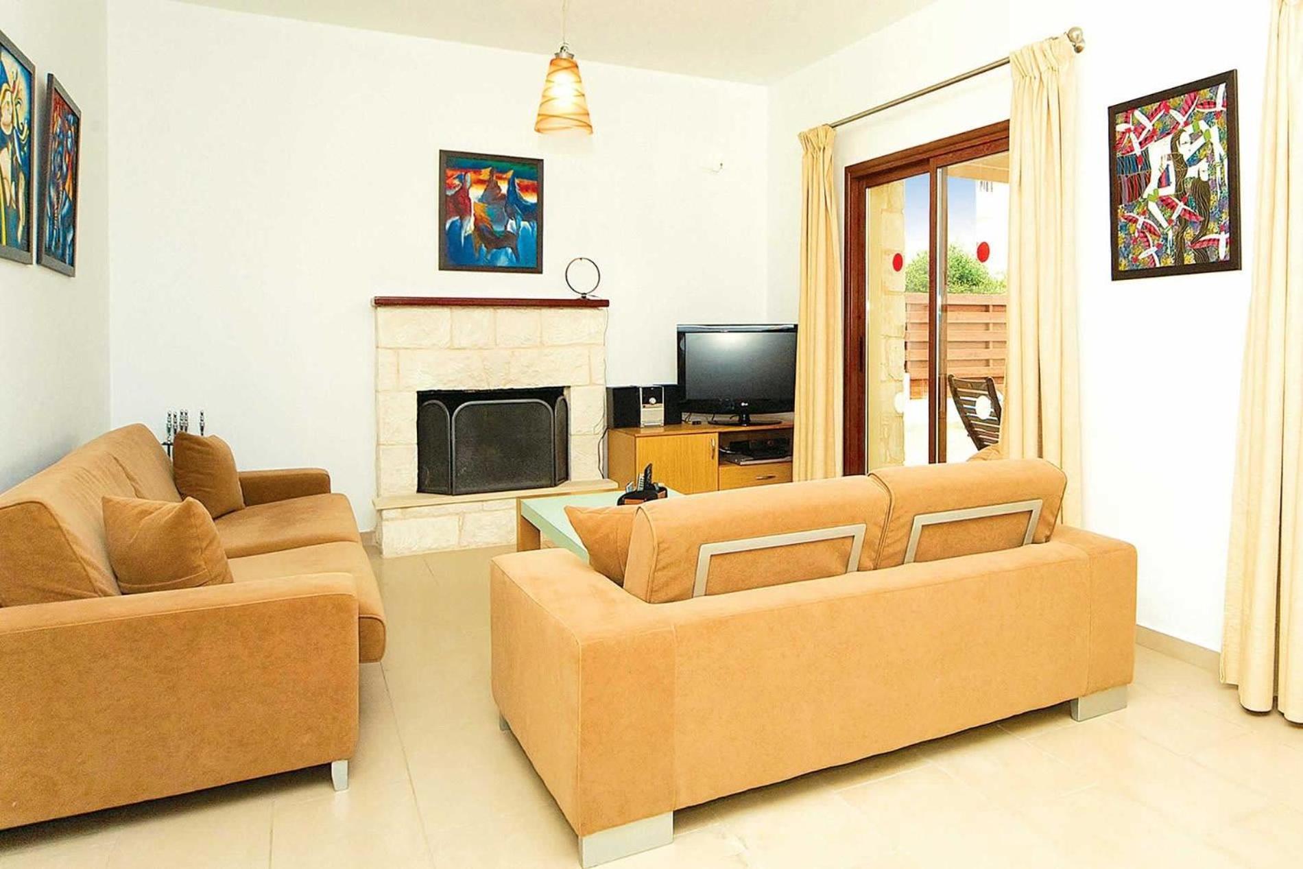 Luxury Paphos Villa - Villa Coral Olympus Poseidon - 3 Bedroom Villa - Central Location