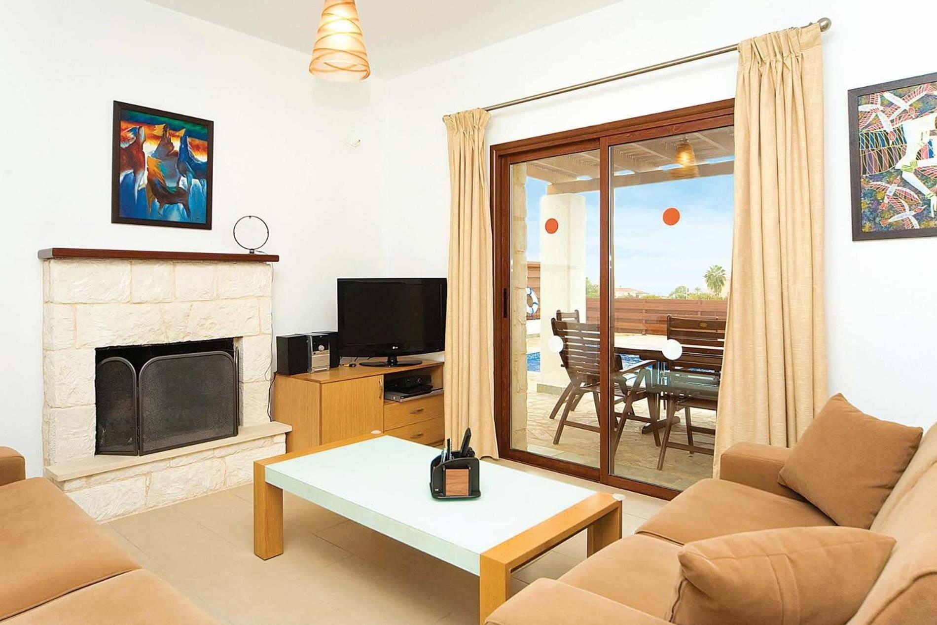 Luxury Paphos Villa - Villa Coral Olympus Poseidon - 3 Bedroom Villa - Central Location