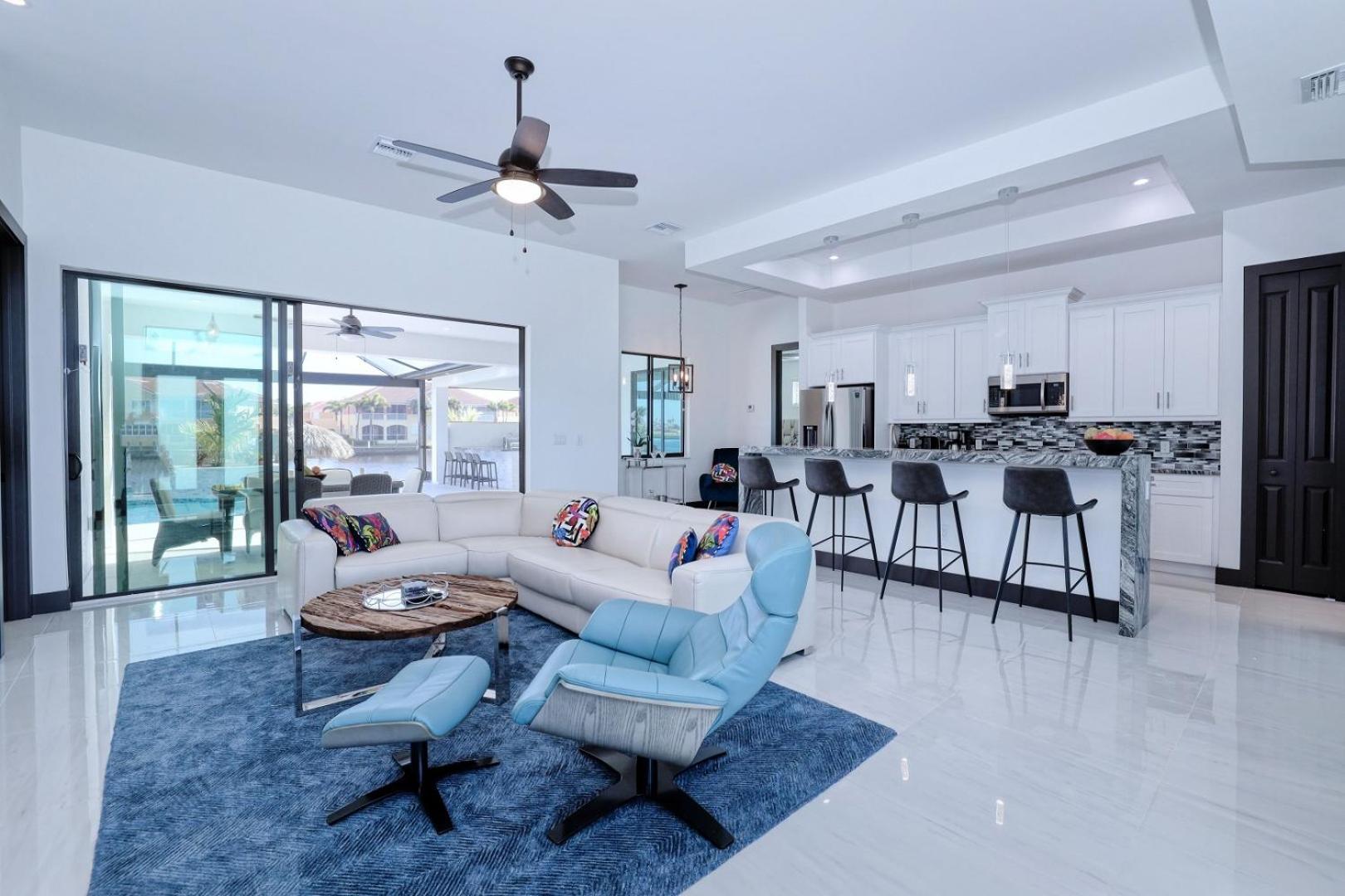 New listing - Amazing new 3beds/3baths Gulf access villa w. heated pool and outdoor kitchen! view 3
