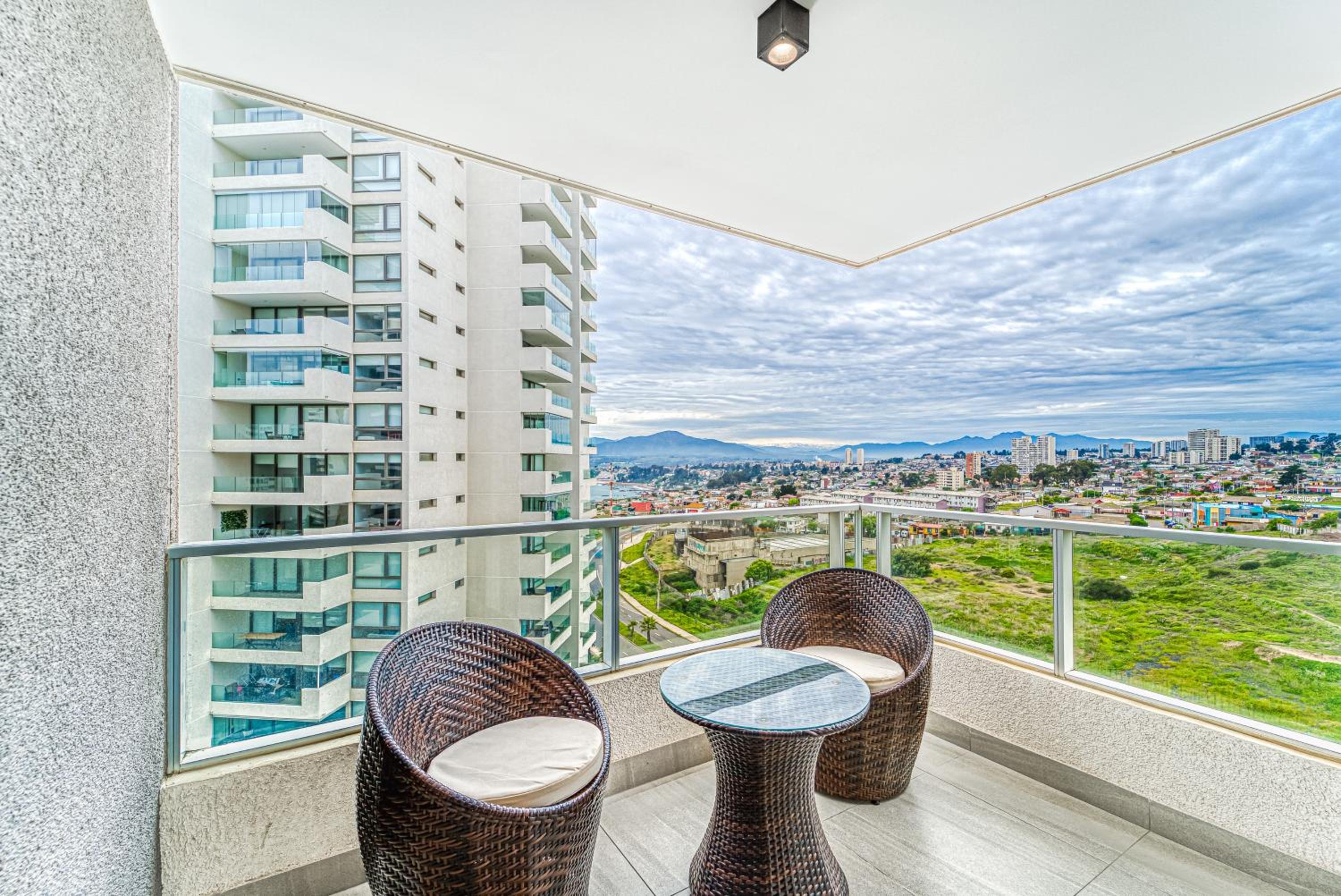 Stylish Coast 3D Balcony & View
