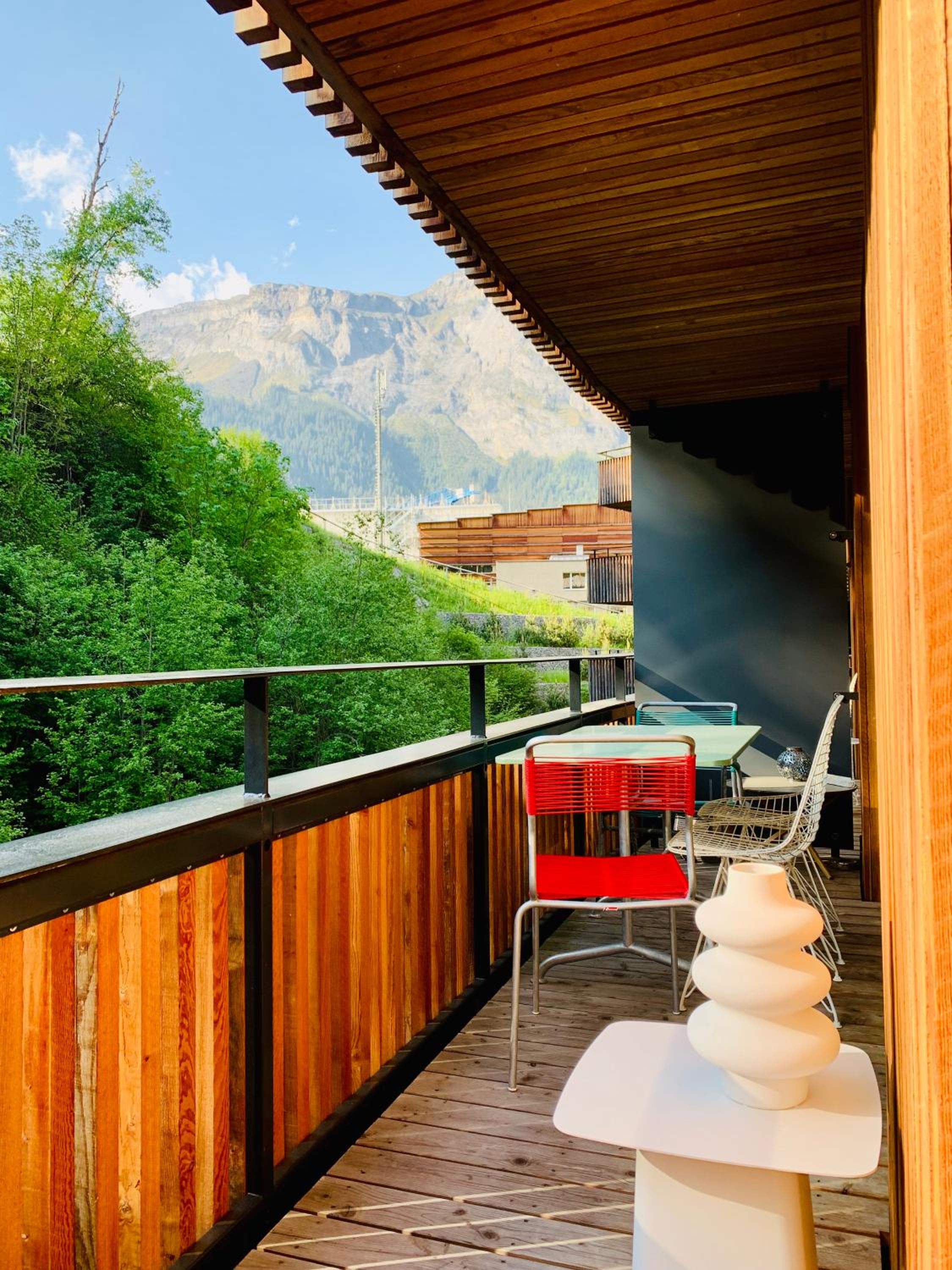 Ski-in Ski-out Ferienwohnung direkt an Piste und Liften - 3-room Stenna Selva apartment