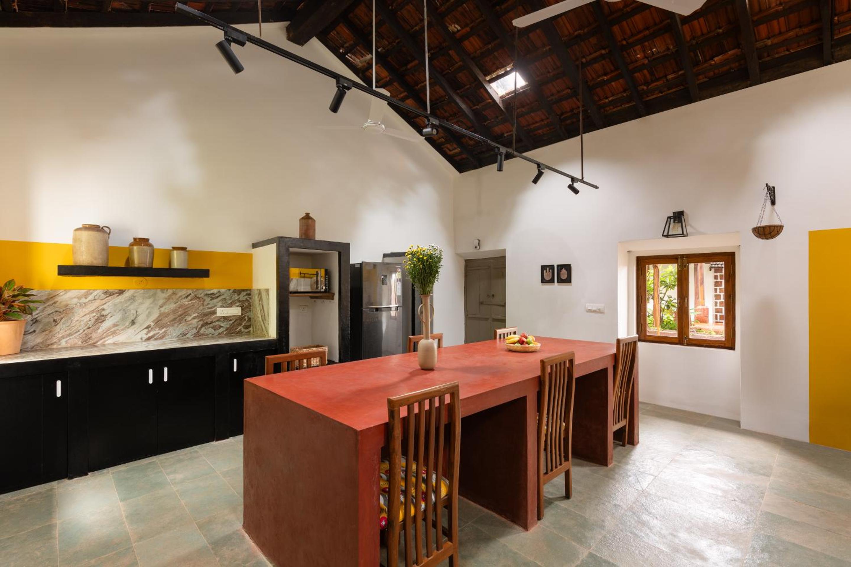 Casa Desa Monteiro by The Blue Kite - 4BHK Stand Alone Villa In Diwar Island with Private Pool, Garden, Fully Equipped Kitchen view 4