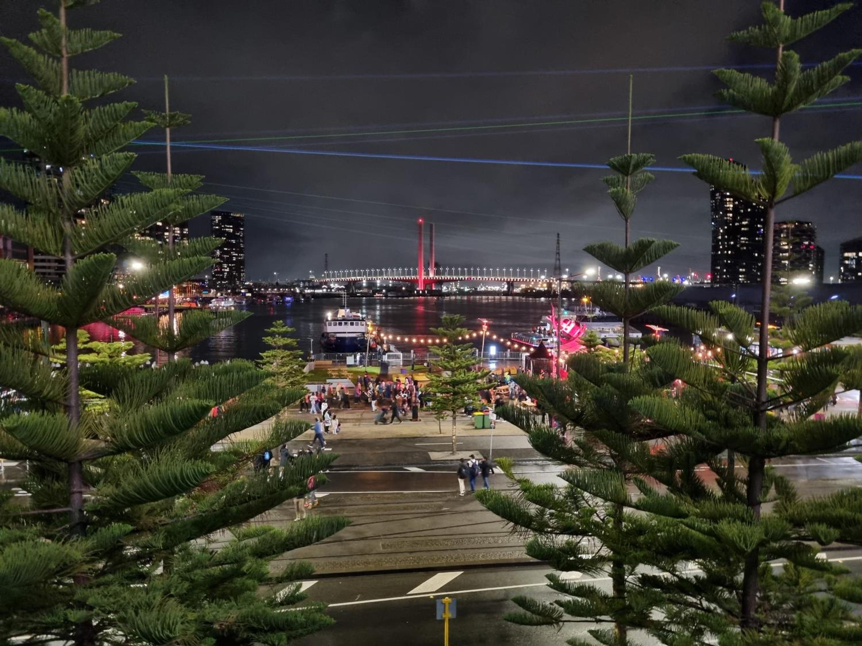 Melbourne Docklands Riverside Views