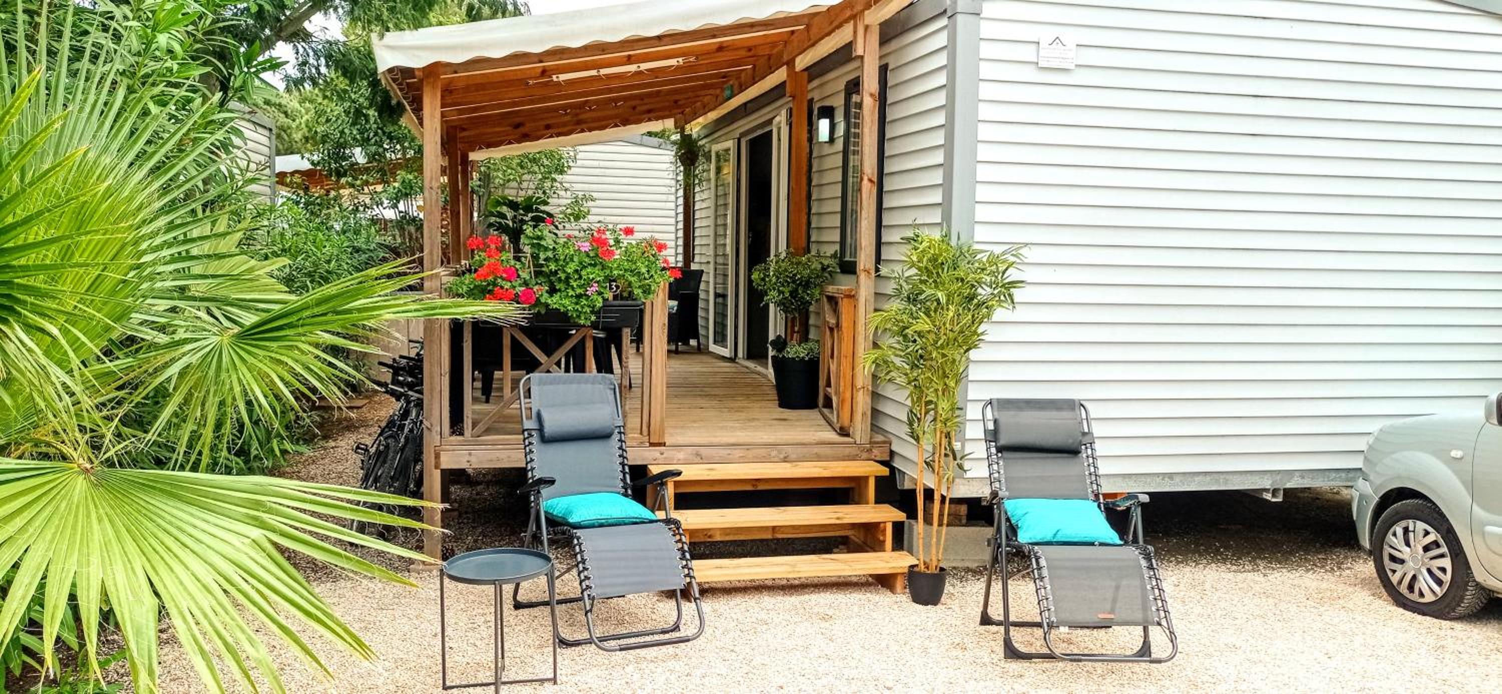 HappyMobilhome Argelès-sur-mer -plage à 500m- Camping 4 étoiles Del Mar