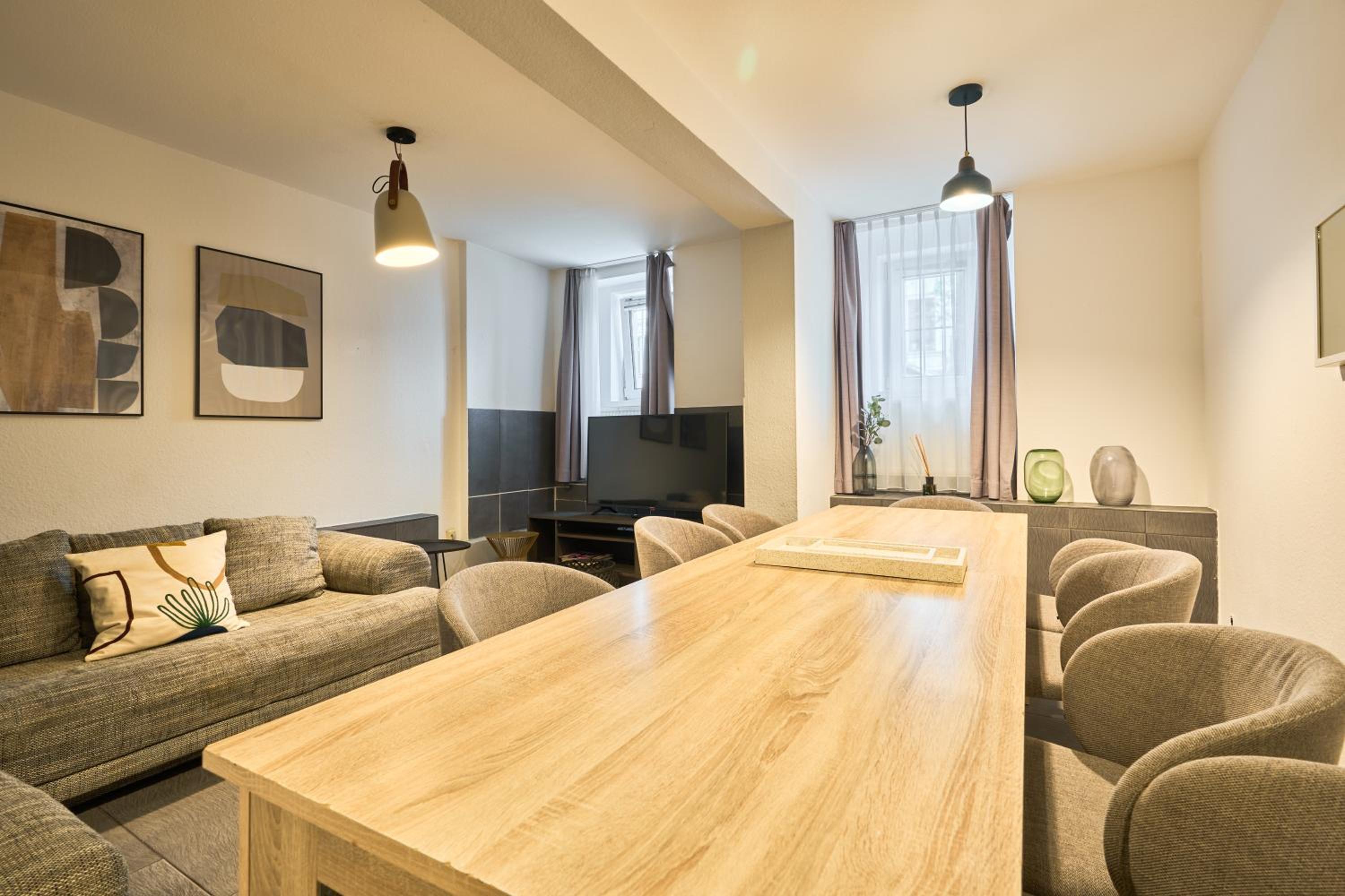 Cityapartment für bis zu 8 Personen