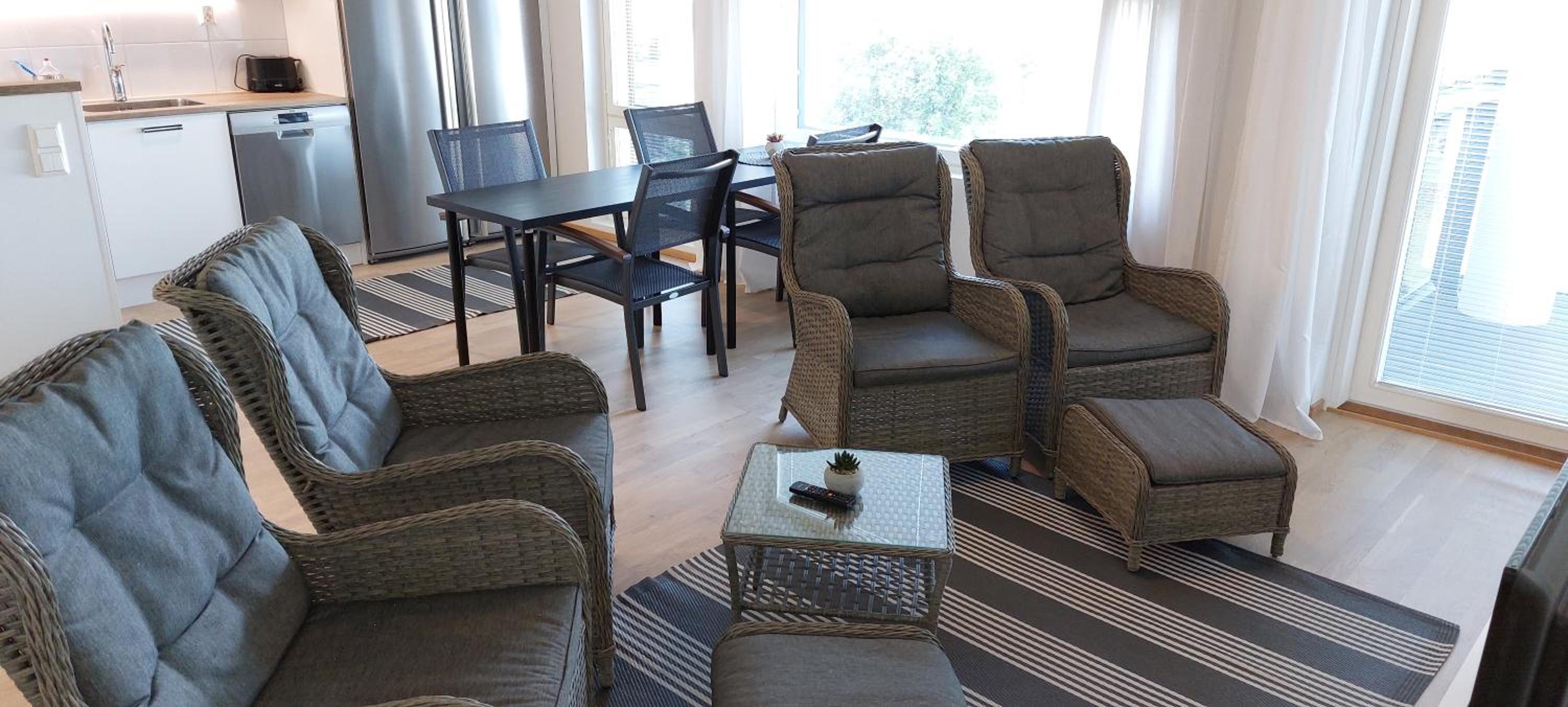 Apartment Kauppatie, kolmelle