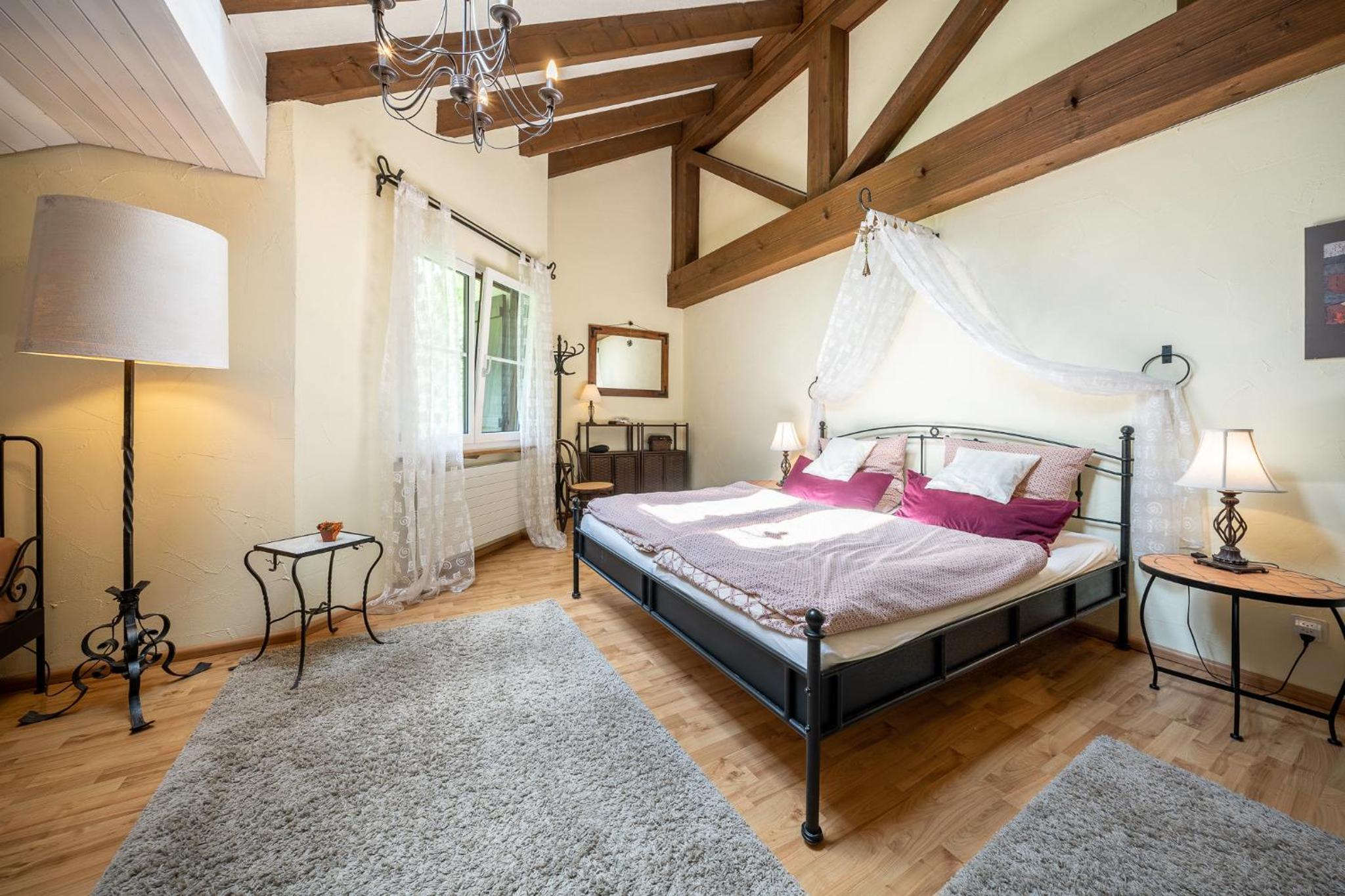 5401 Grosszuegige Dachgeschoss-Wohnung mit Parkettboden und Balkon - Moderne und helle Gestaltung