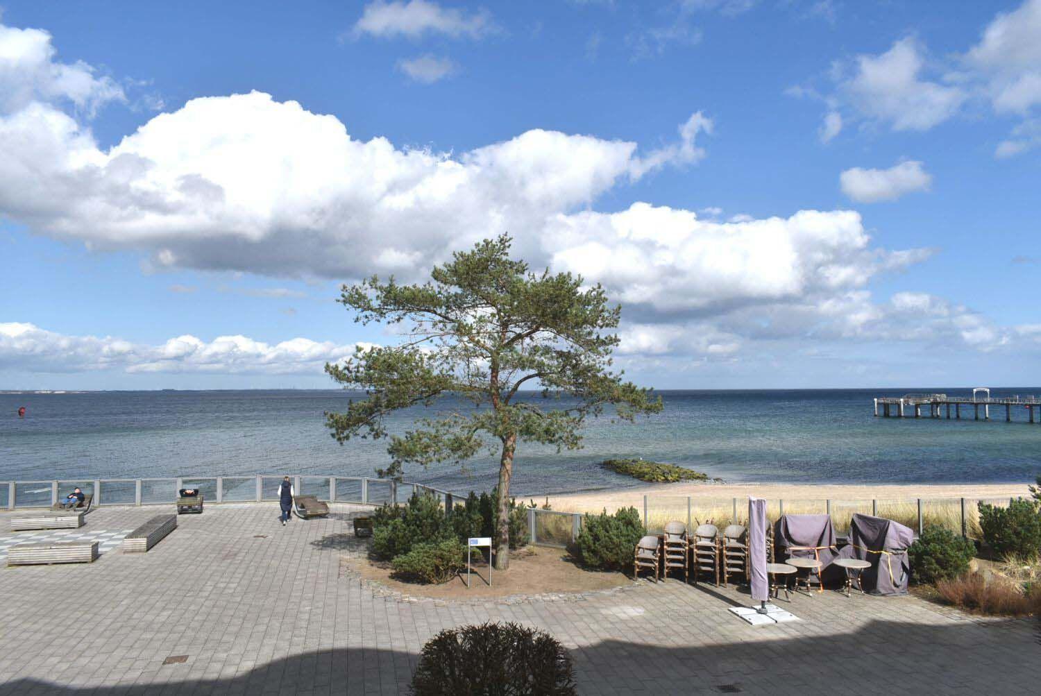 Strandhotel Appartement Nr 14 Meerblick