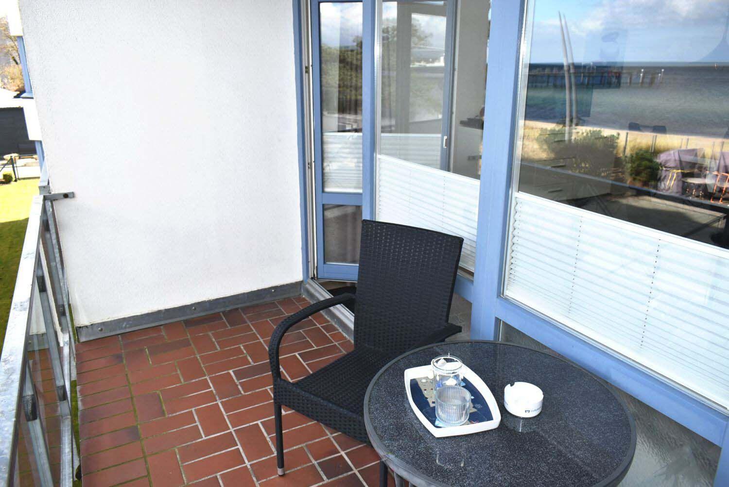 Strandhotel Appartement Nr 14 Meerblick