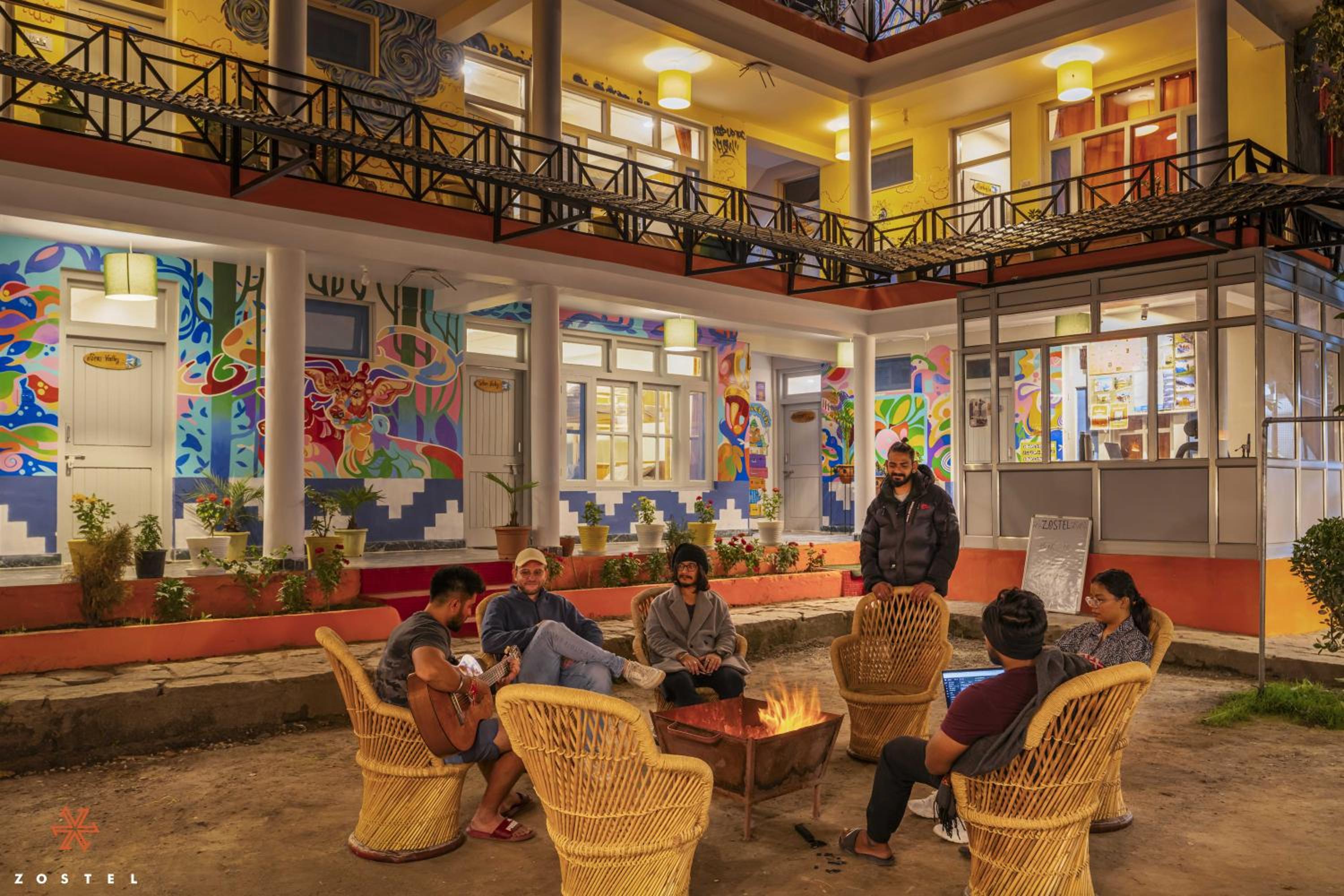 Zostel Old Manali view 3