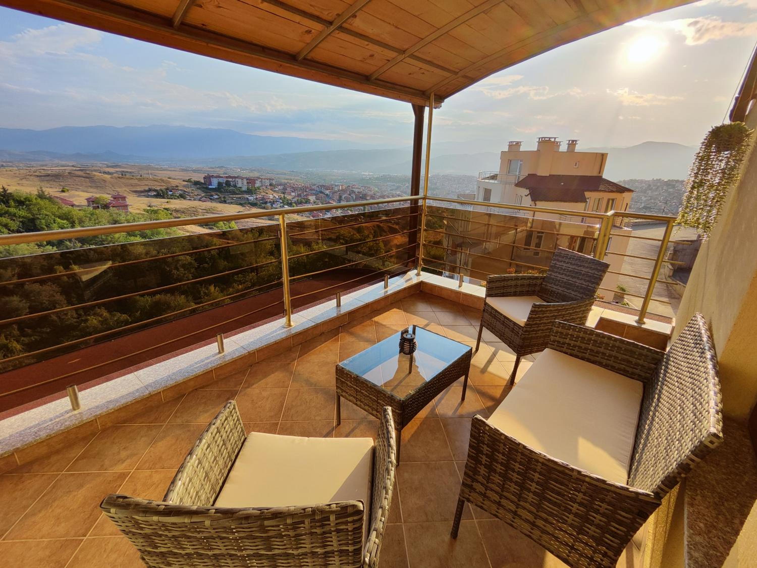 Panorama view apartment