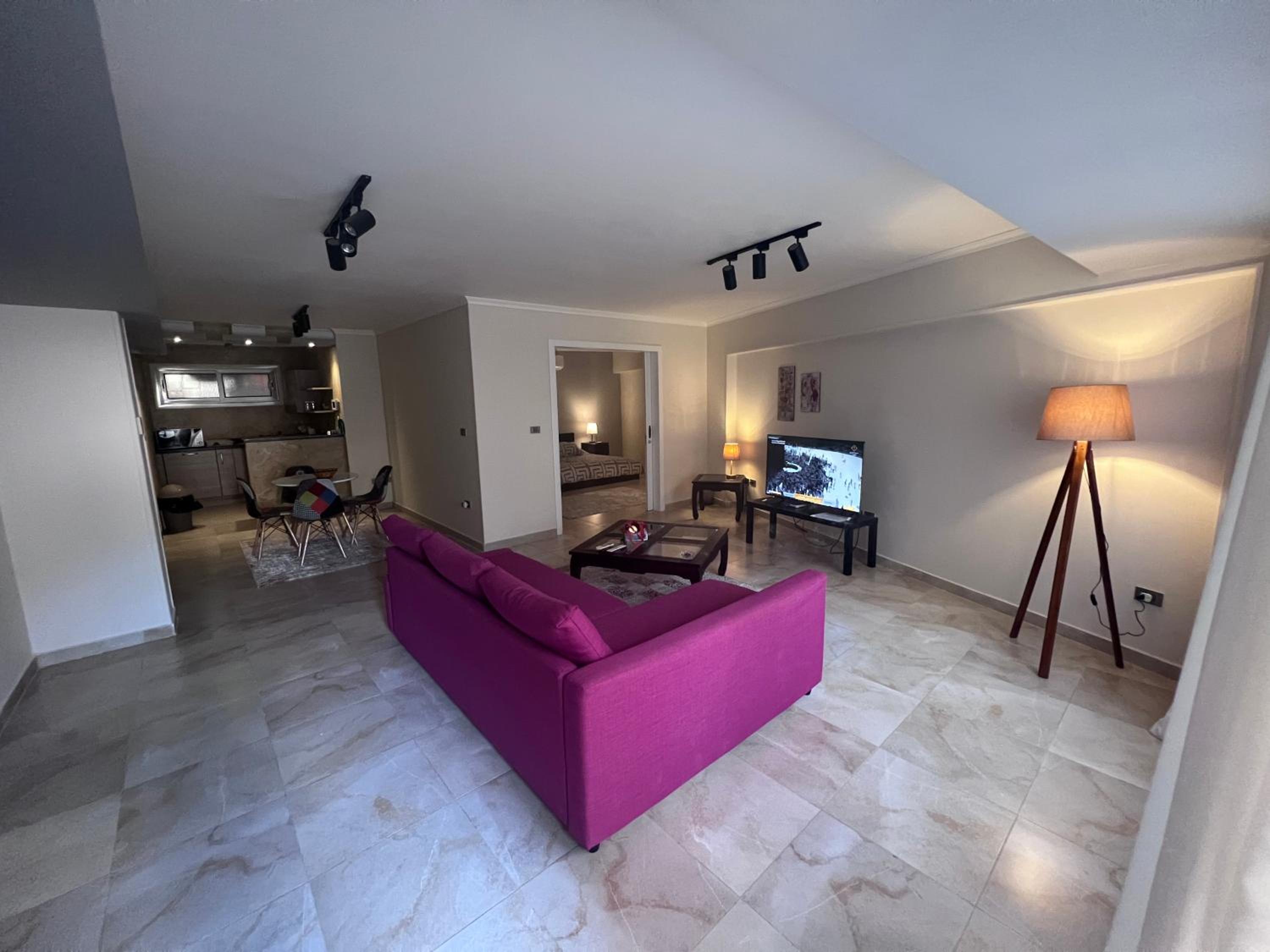New Cairo Studio in front of garden 8 mall