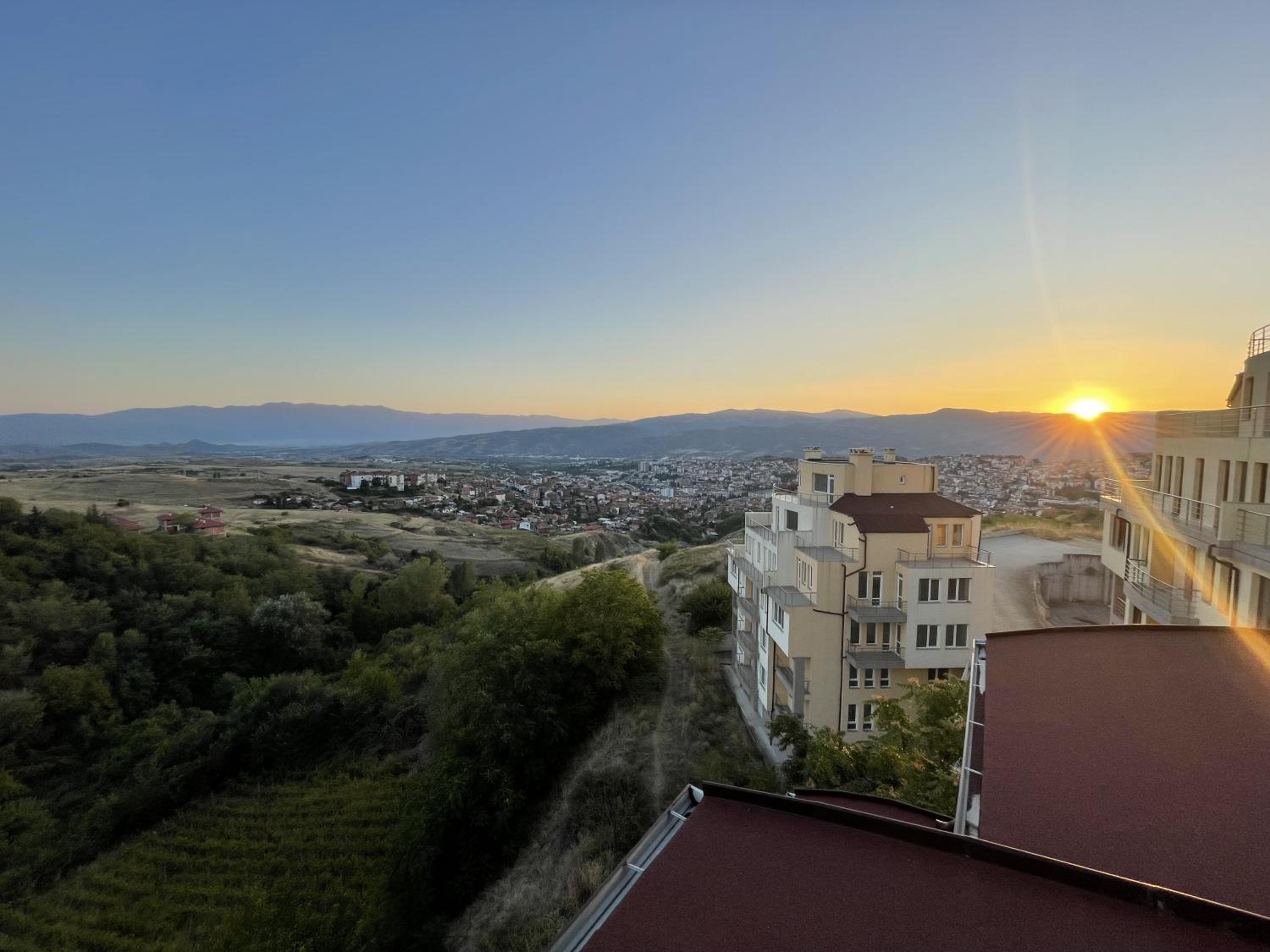 Panorama view apartment