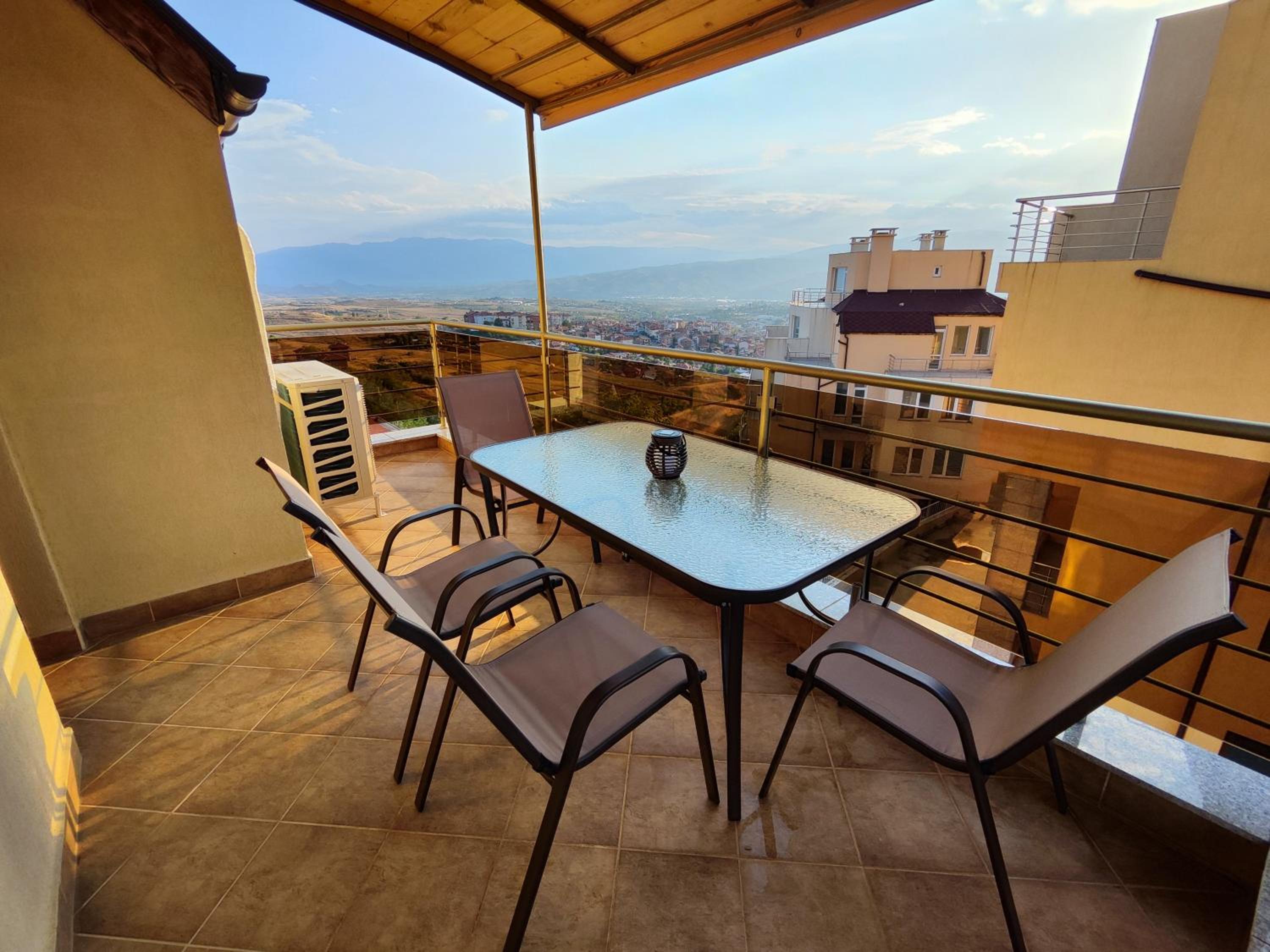 Panorama view apartment