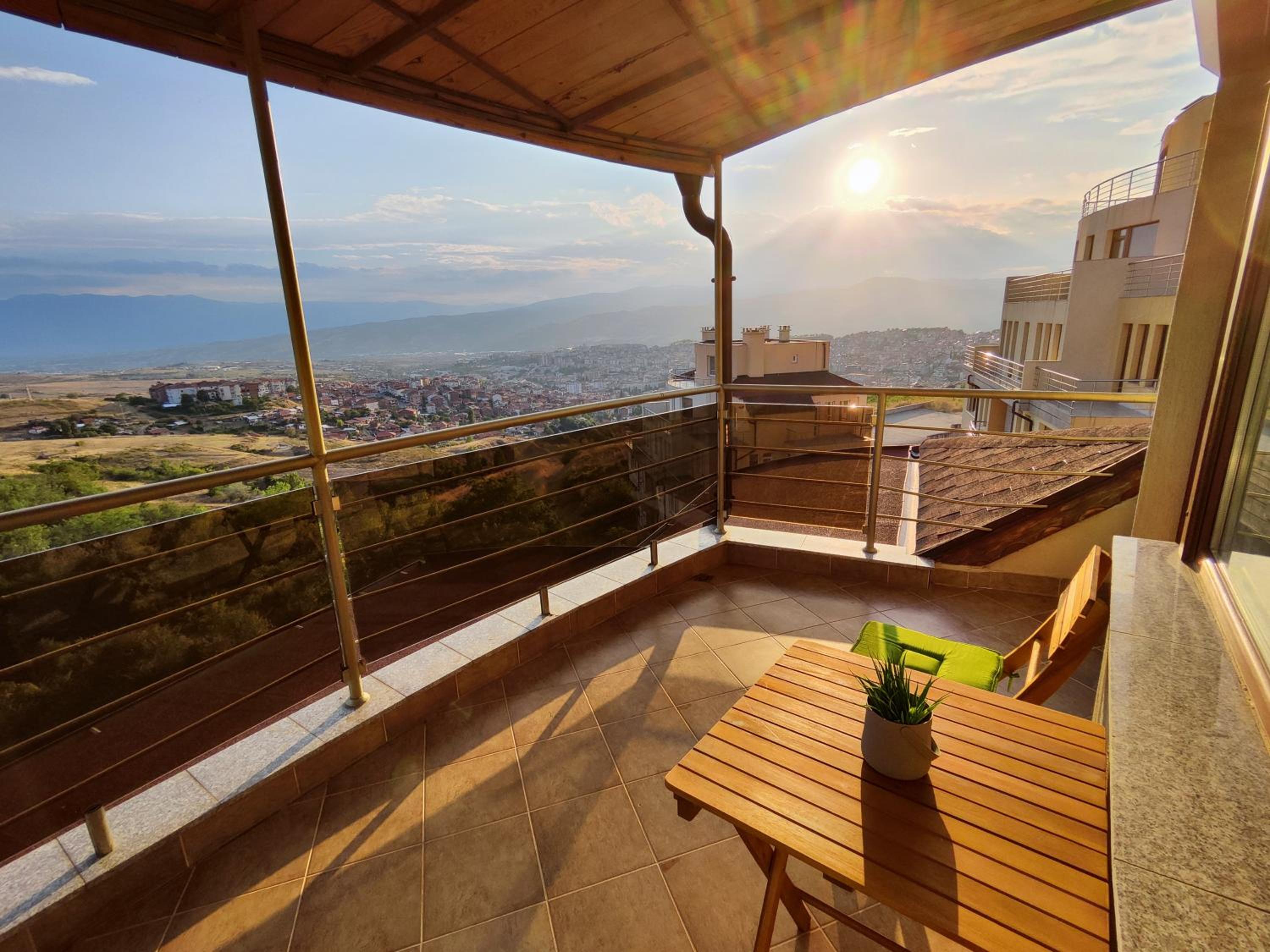Panorama view apartment
