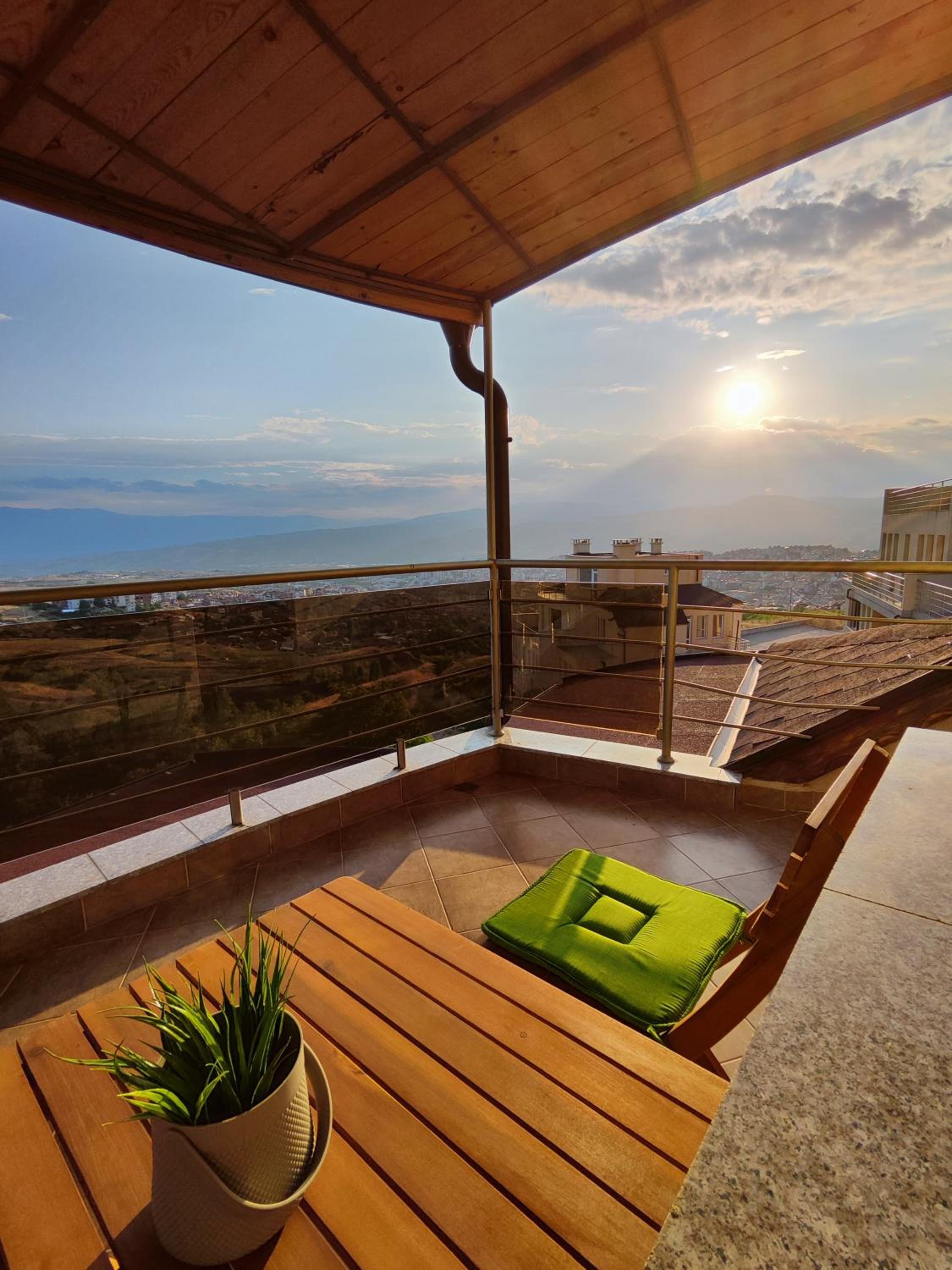 Panorama view apartment