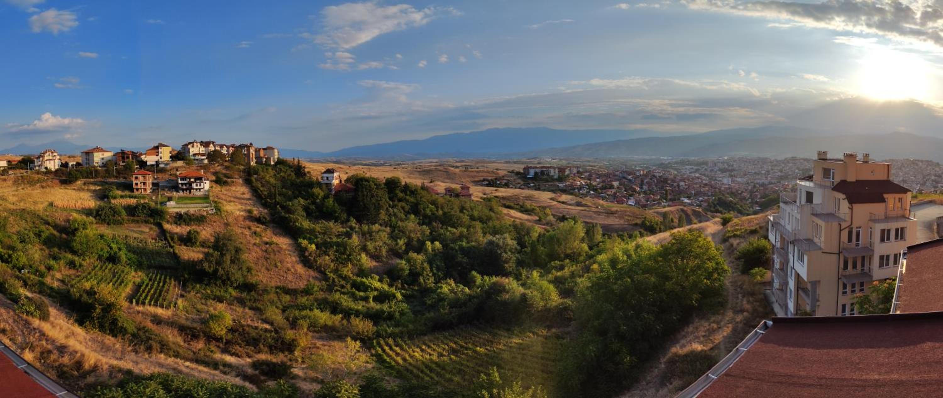 Panorama view apartment