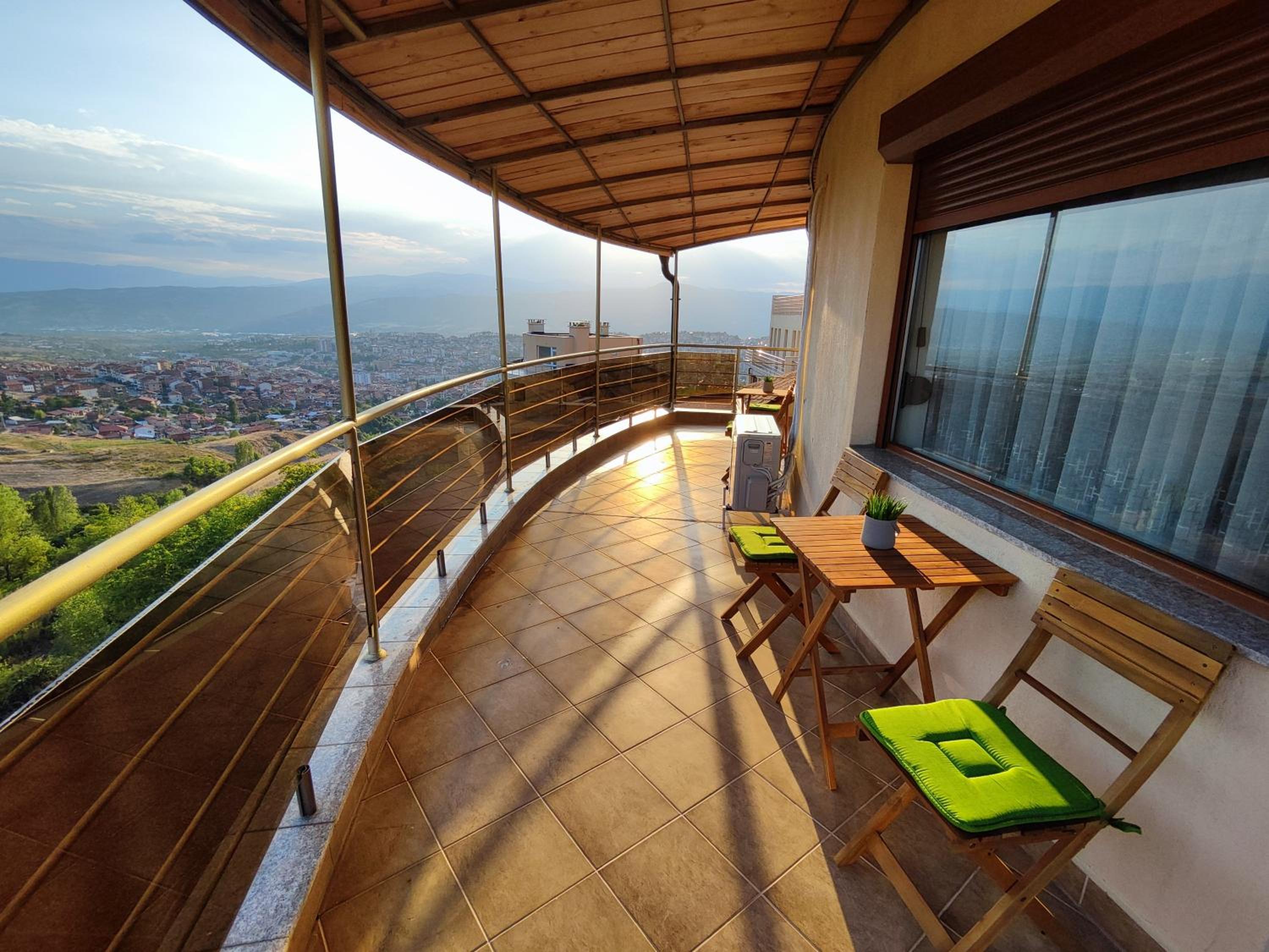 Panorama view apartment