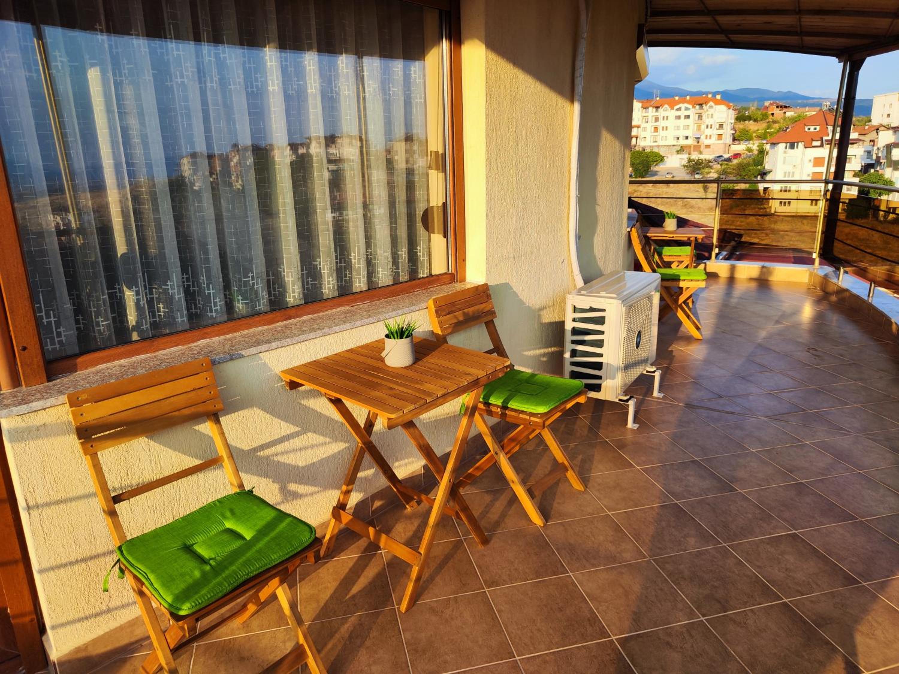 Panorama view apartment
