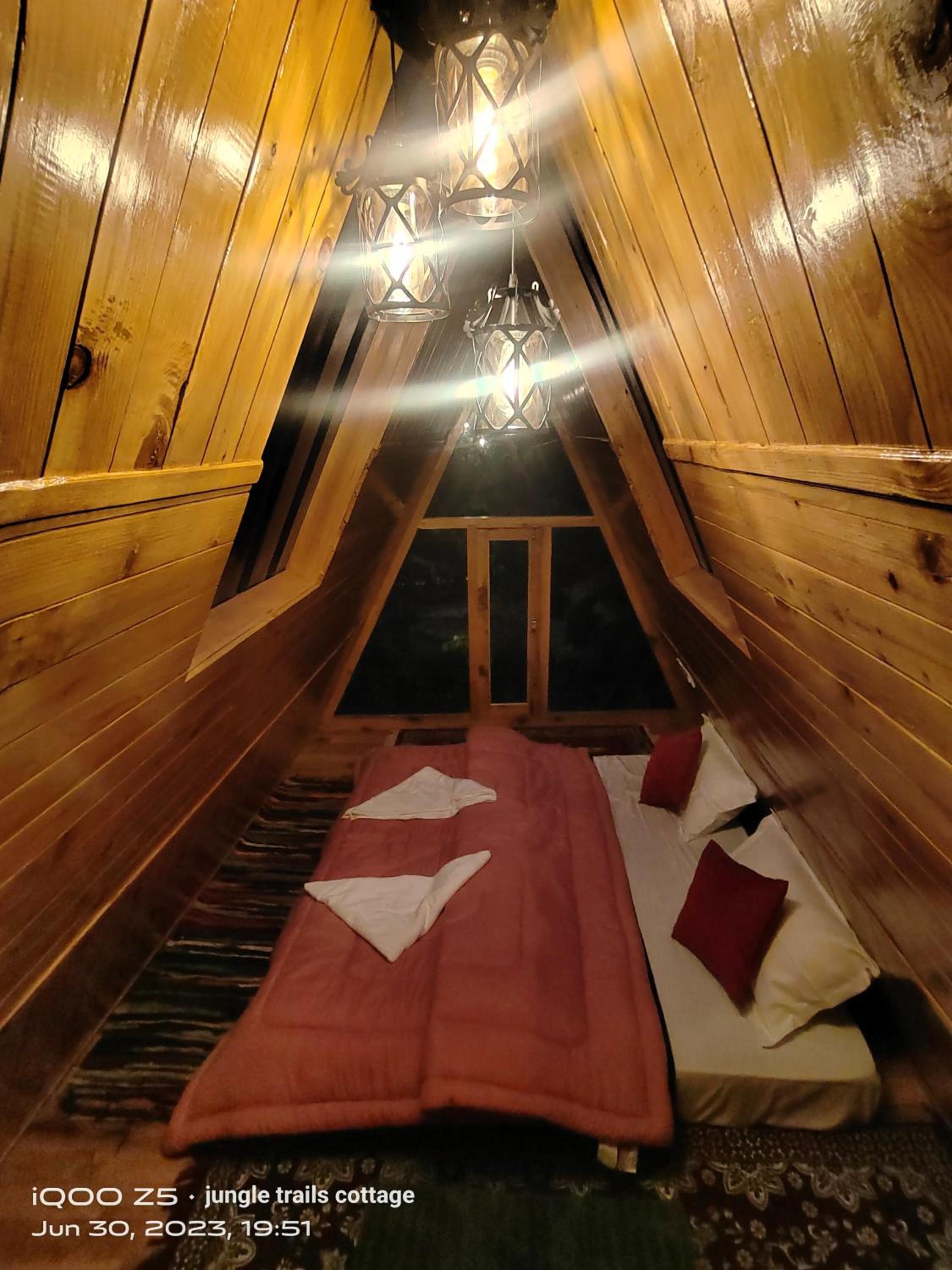 Aframe jungle trails cottage view 5