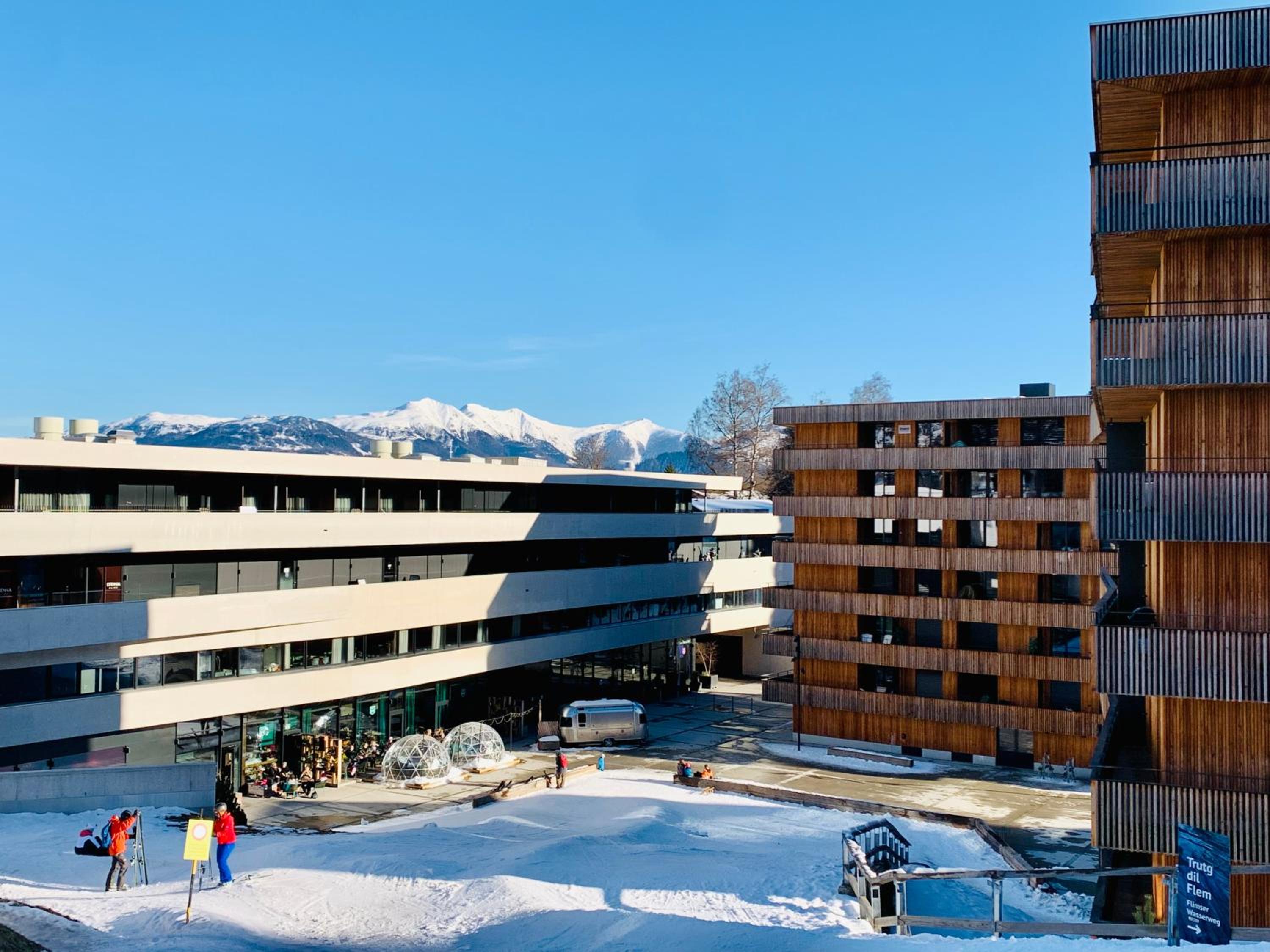 Ski-in Ski-out Ferienwohnung direkt an Piste und Liften - 3-room Stenna Selva apartment