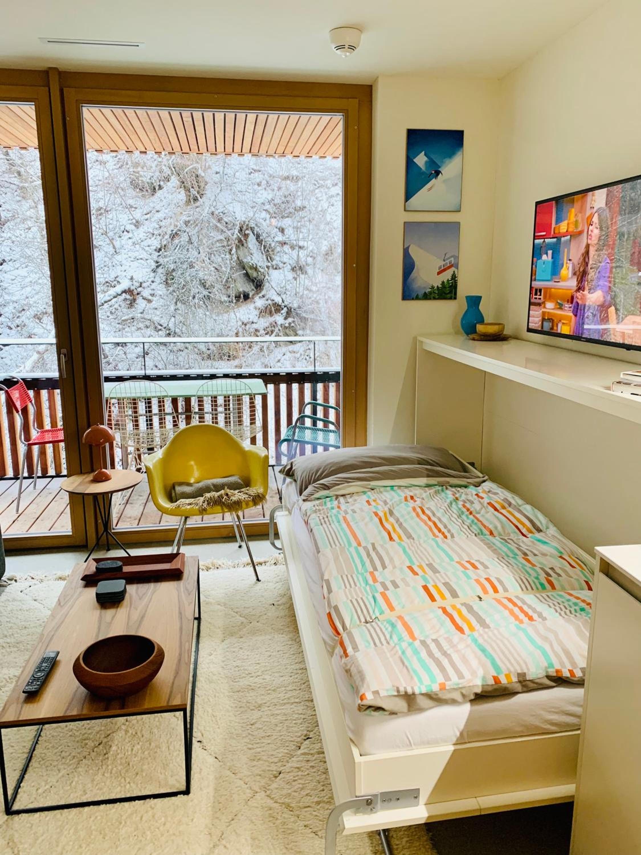 Ski-in Ski-out Ferienwohnung direkt an Piste und Liften - 3-room Stenna Selva apartment
