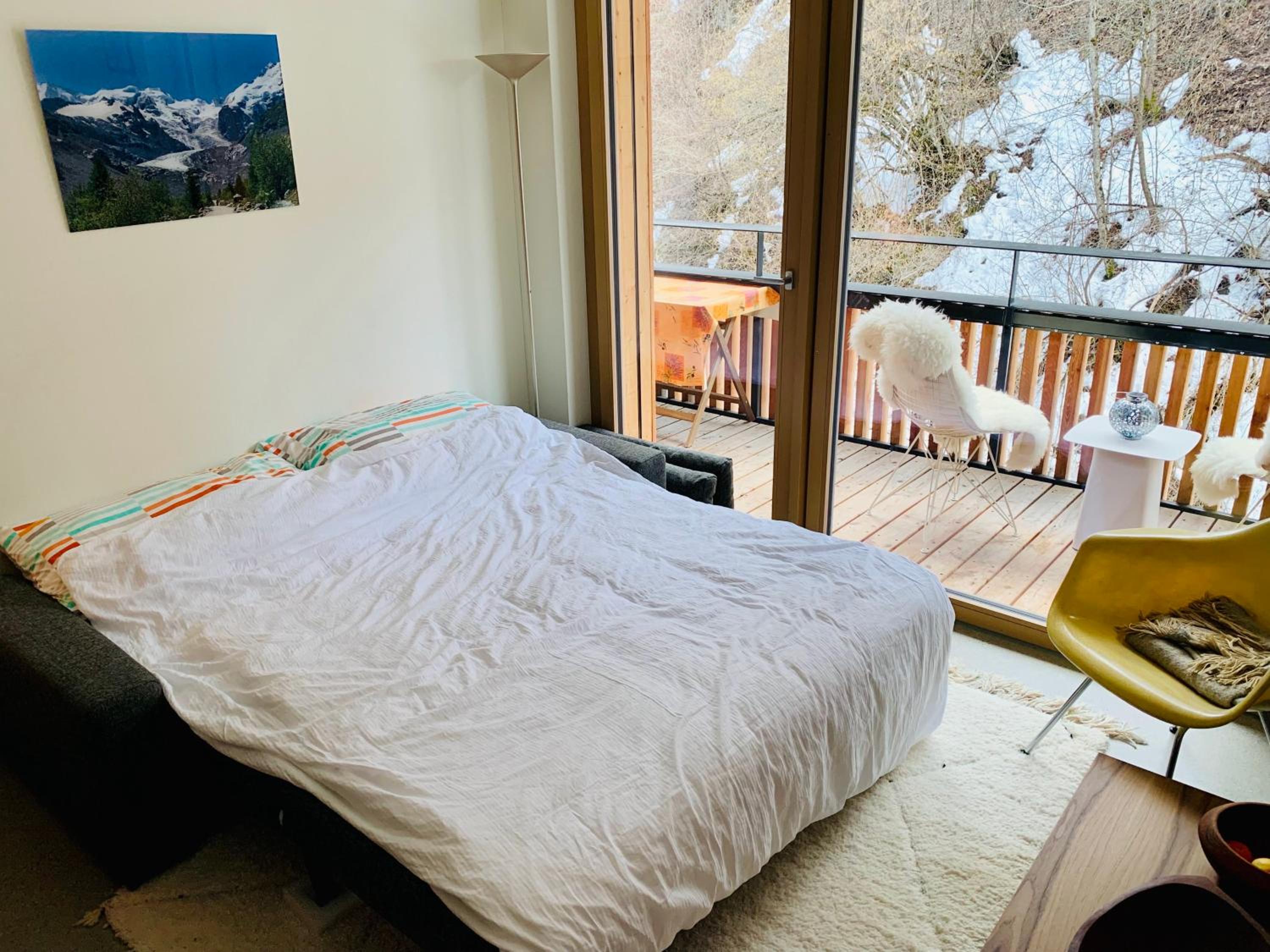 Ski-in Ski-out Ferienwohnung direkt an Piste und Liften - 3-room Stenna Selva apartment