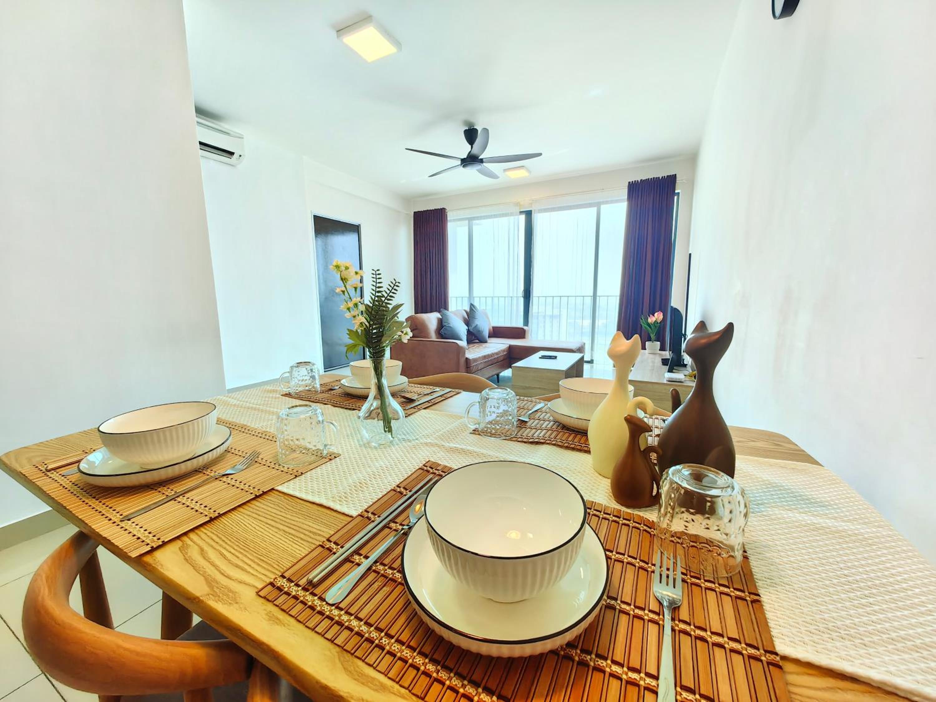 T4 1-10Pax 2Room Trefoil Cozy Home Setia Alam WiFi photo 2