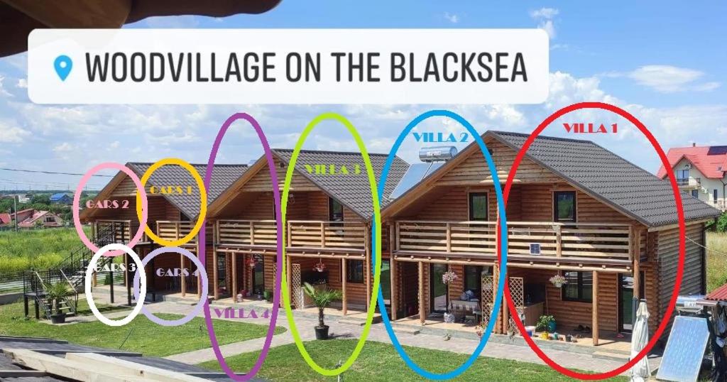 Woodvillage on the Blacksea view 2