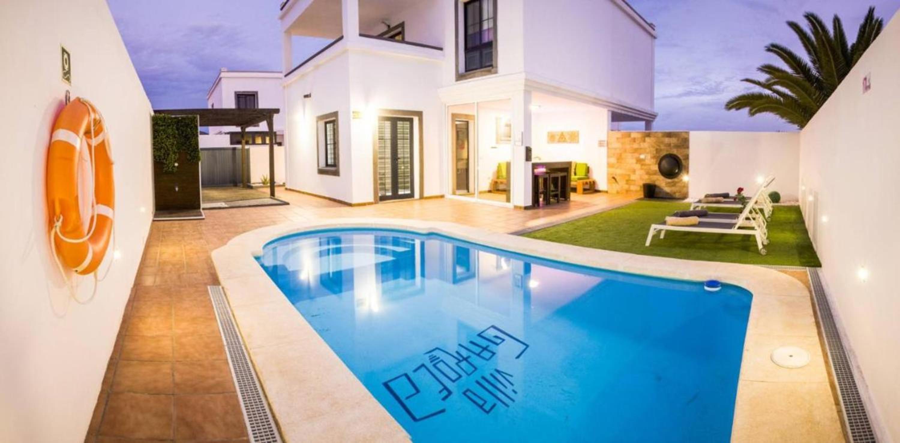 Elegant Villa Playa Blanca with Pool