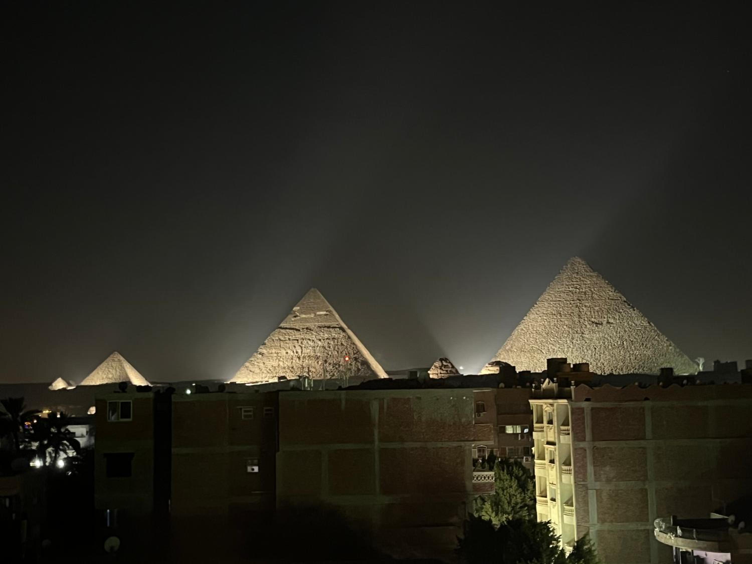 Badr pyramids view