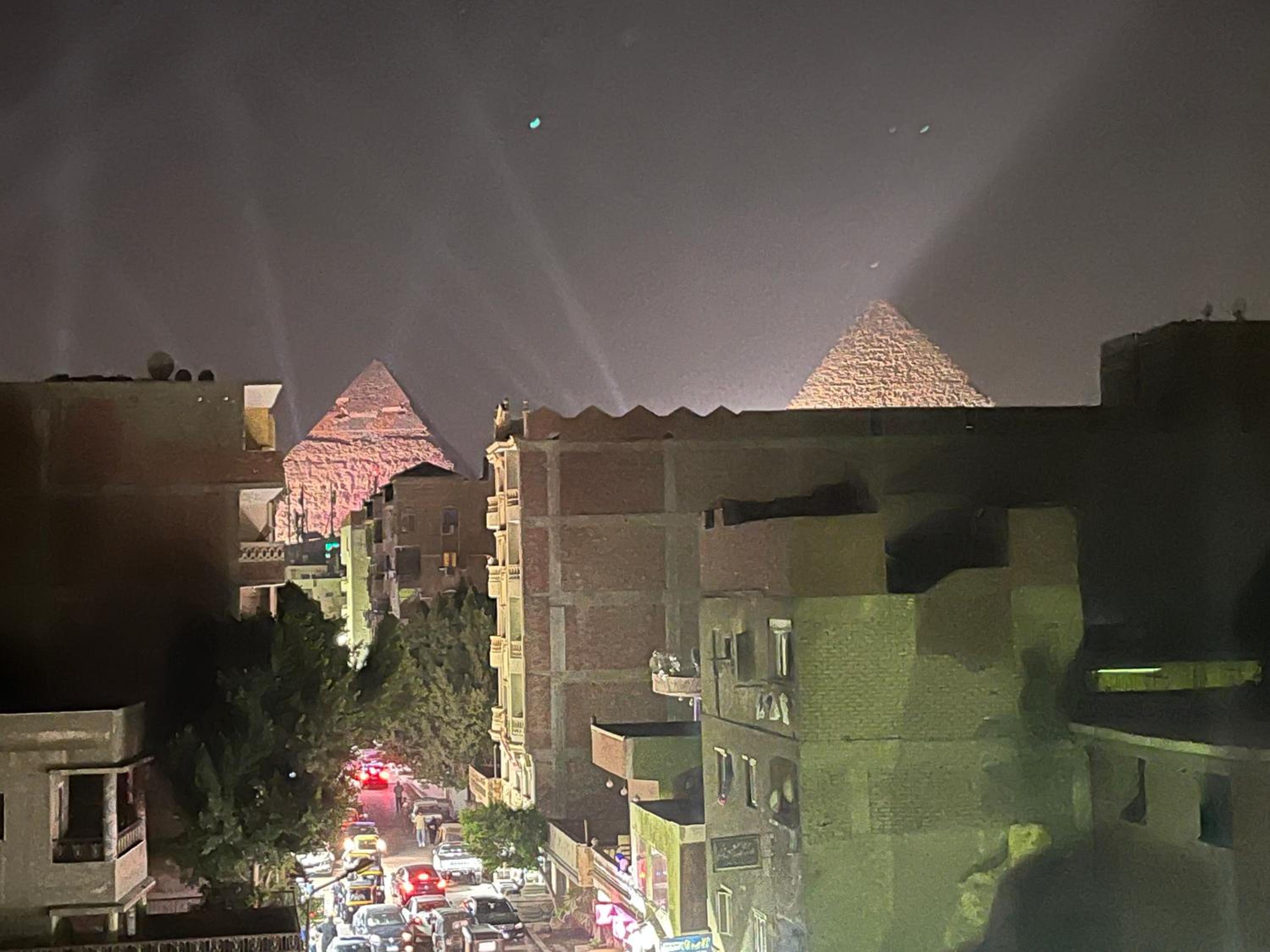 Badr pyramids view
