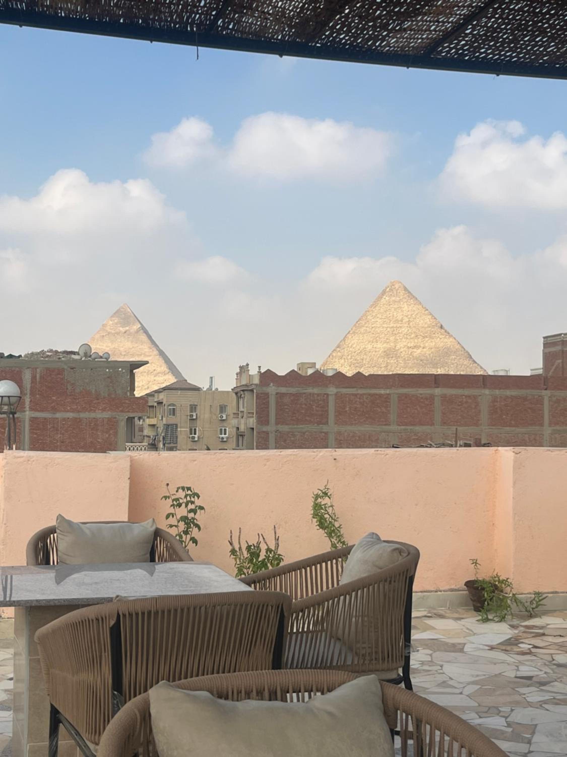 Badr pyramids view